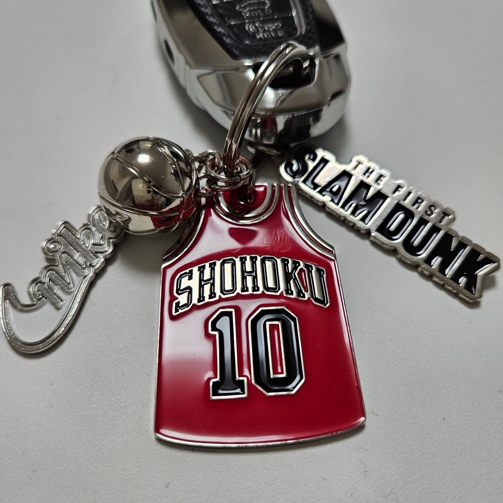 The First Slam Dunk Keychain Kang Baekho, Nike 50th Anniversary Special Keyring Set 착용 스타일