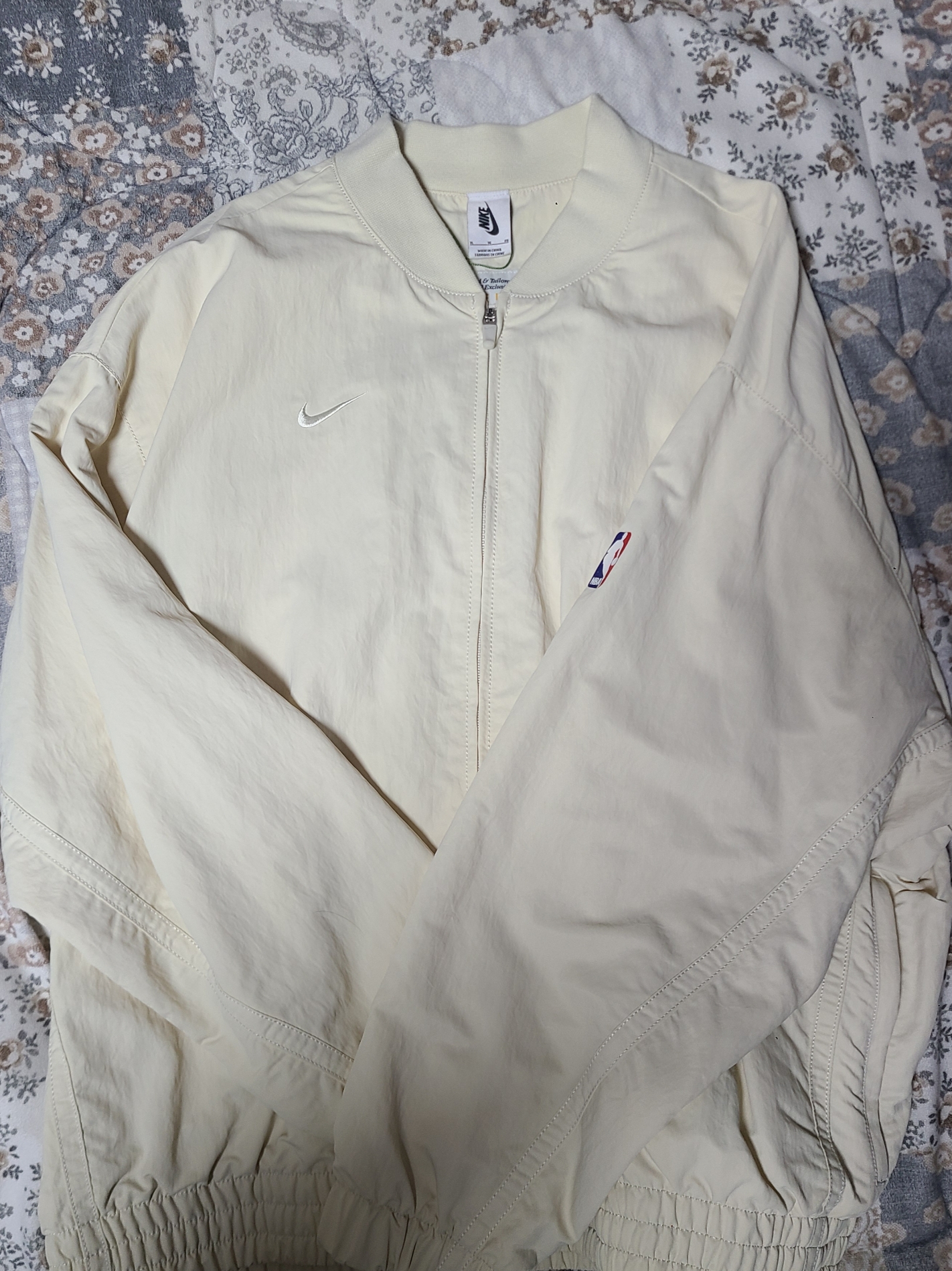 Nike x Fear of God Basketball Jacket String 착용 스타일 - 1