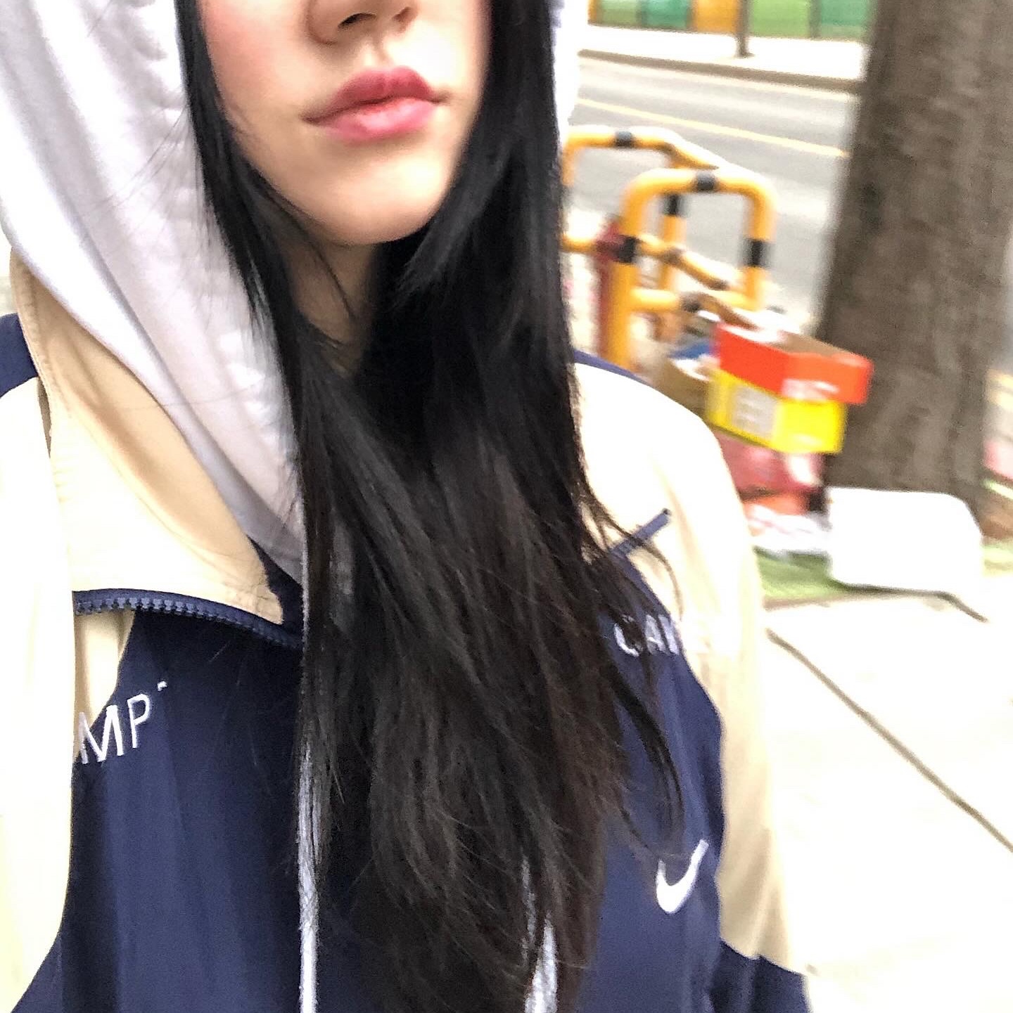Nike x Cav Empt Track Jacket Navy, (W) UGG Classic Ultra Mini Platform Boots Black 착용 스타일 - 1