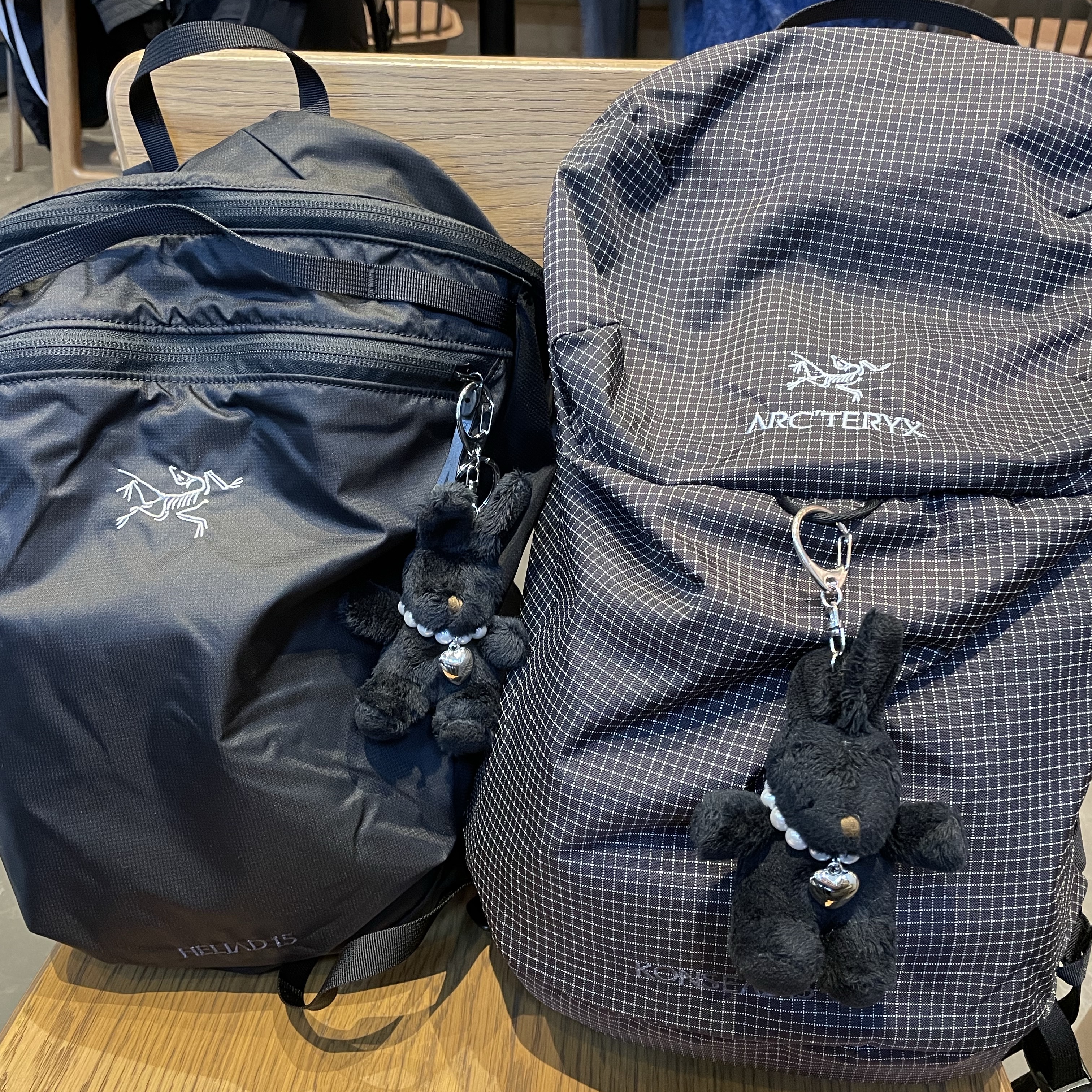 Arc'teryx Heliad 15 Backpack Black 착용 스타일
