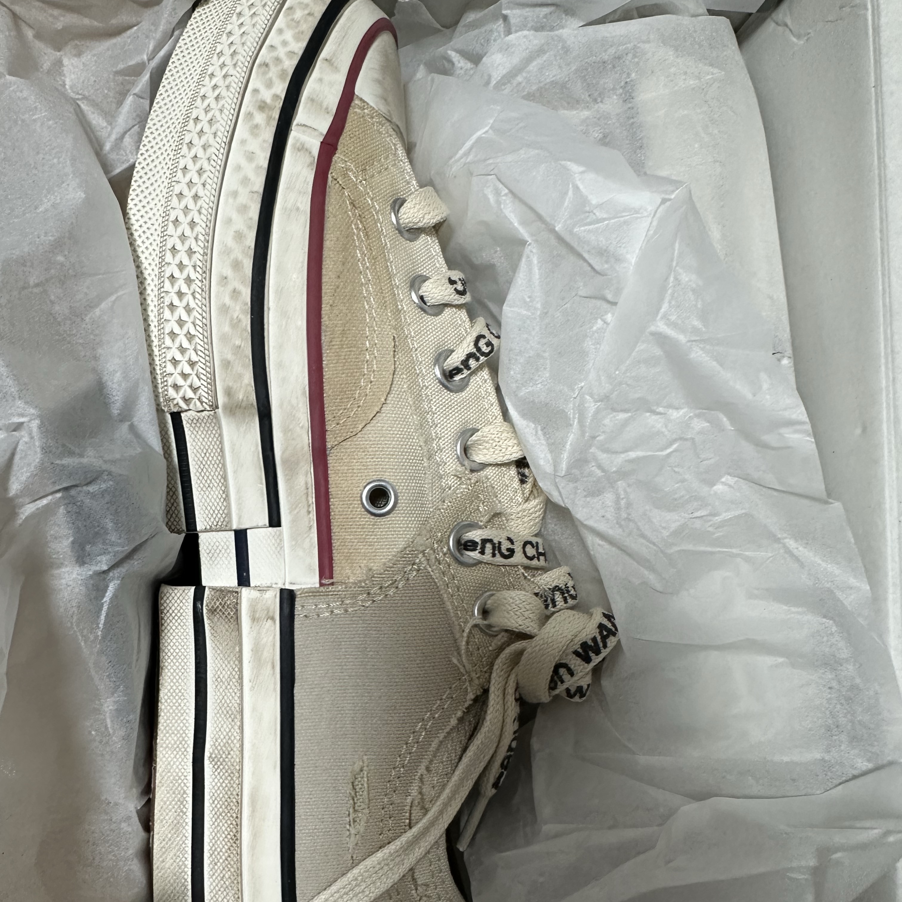 Converse x Feng Chen Wang Chuck 70 Ox 2-in-1 Brown Rice 착용 스타일