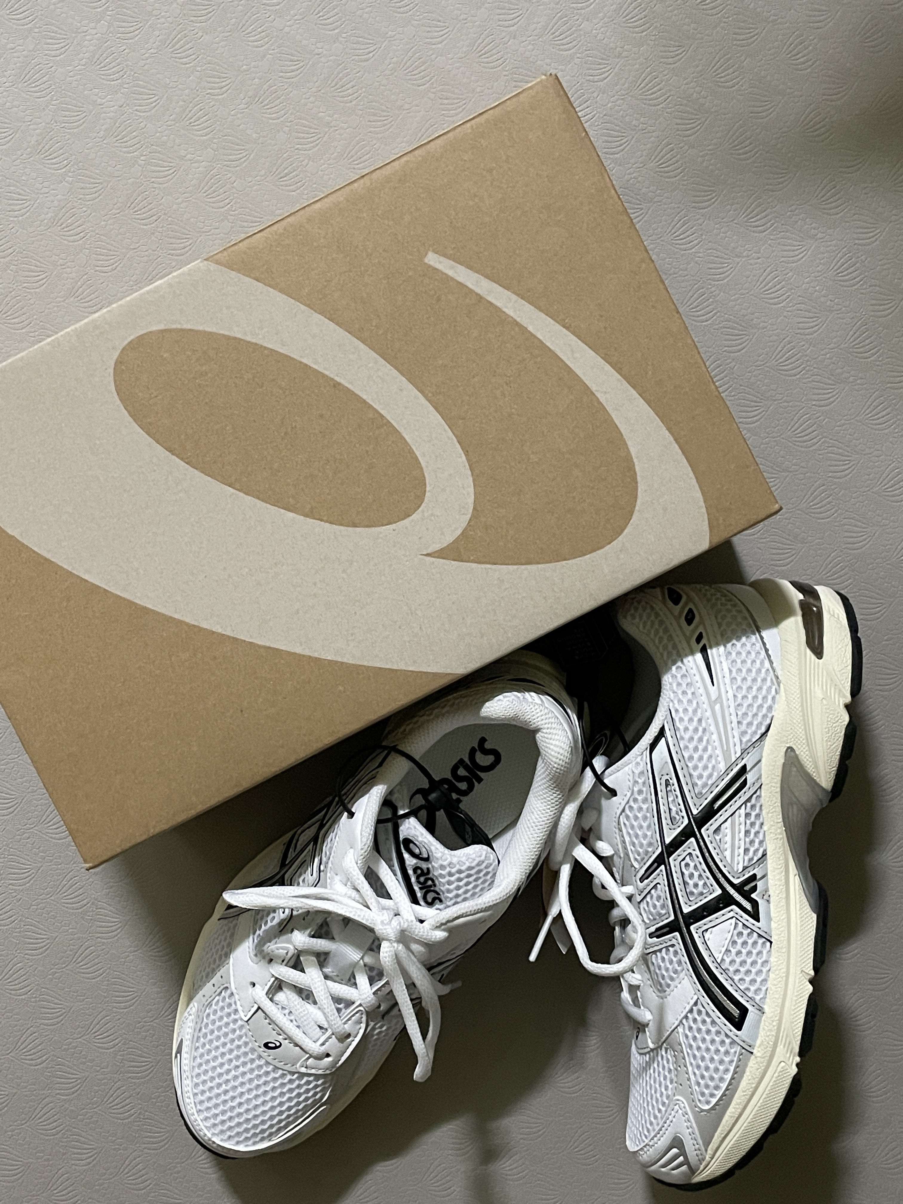 Asics Gel-1130 White Cloud Grey 착용 스타일 - 1