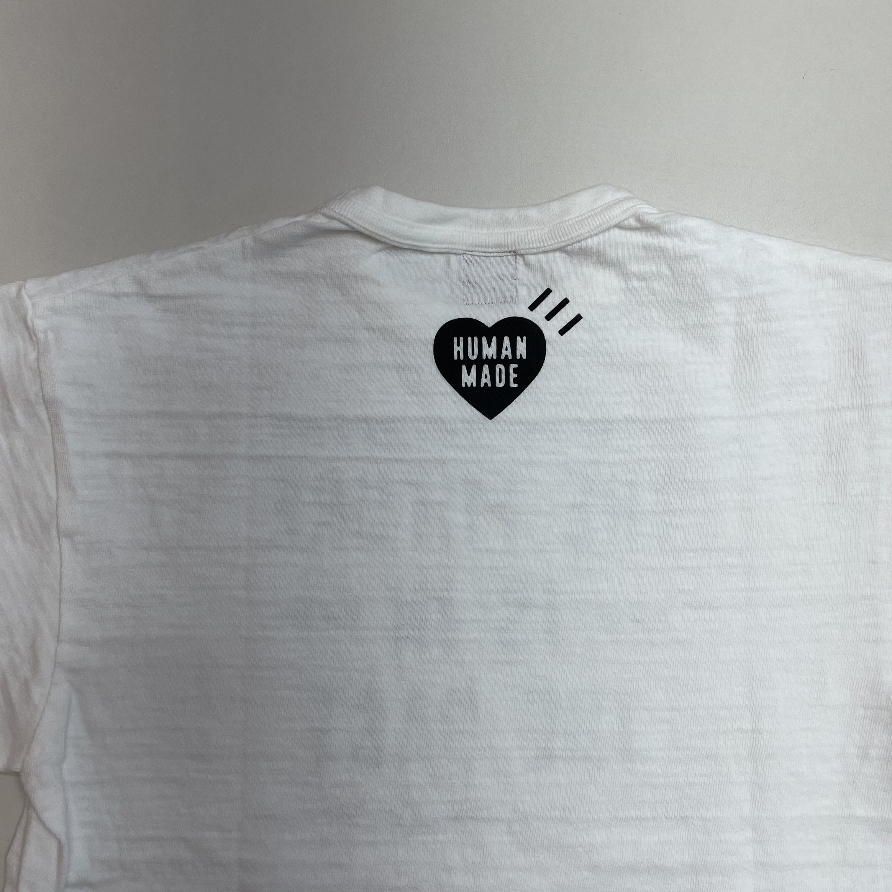 Human Made Graphic T-Shirt #03 White 착용 스타일 - 3