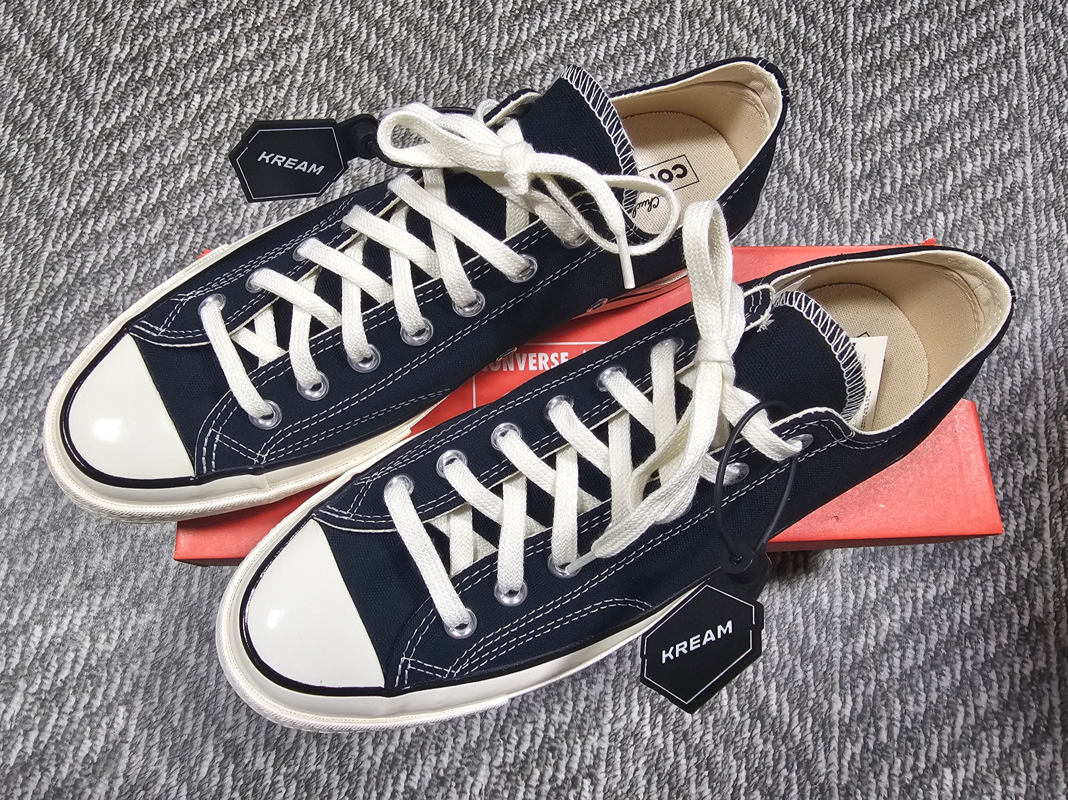 Converse Chuck 70 Ox Black - Standard 착용 스타일