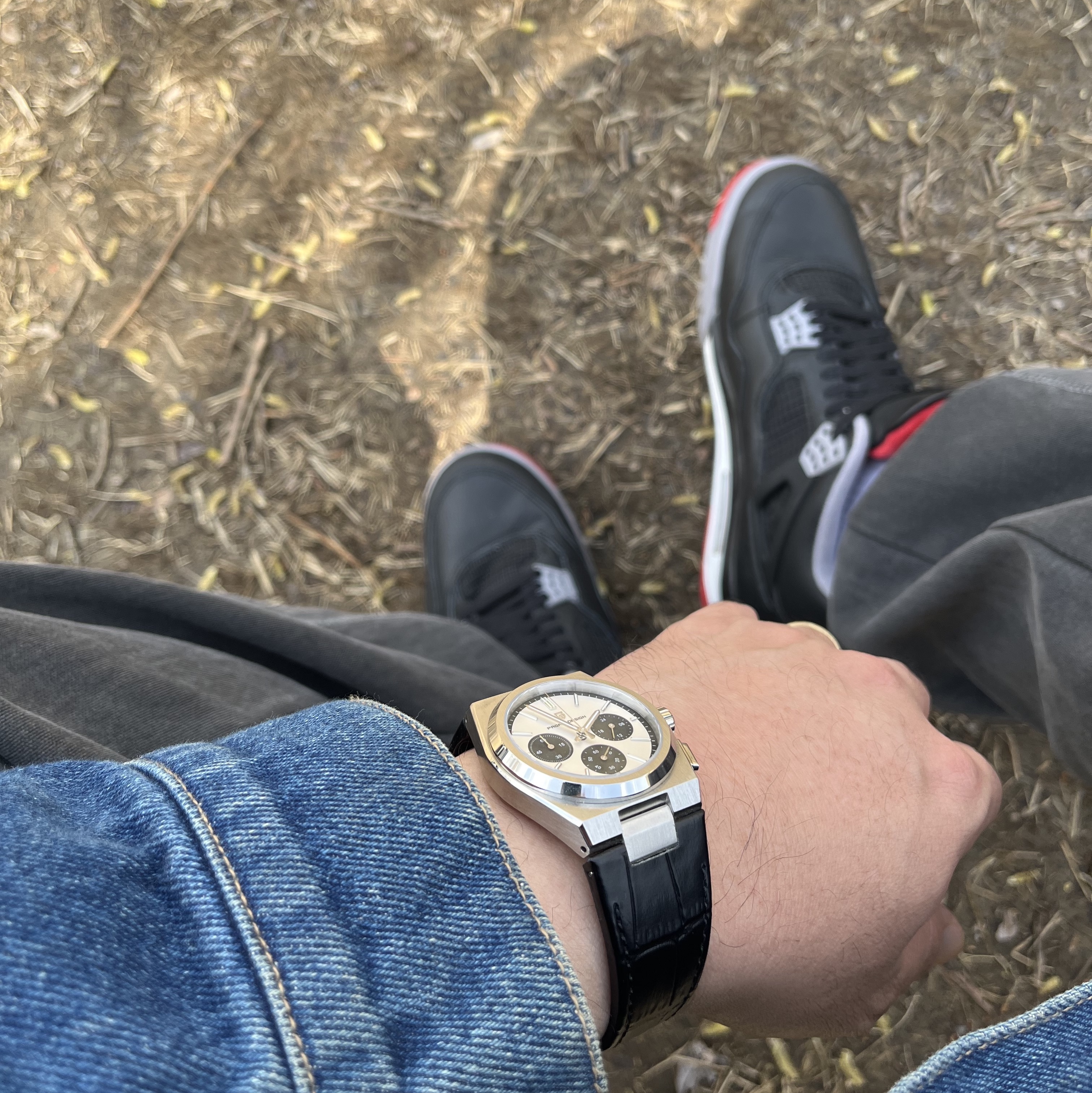 Jordan 4 Retro Bred Reimagined 착용 스타일
