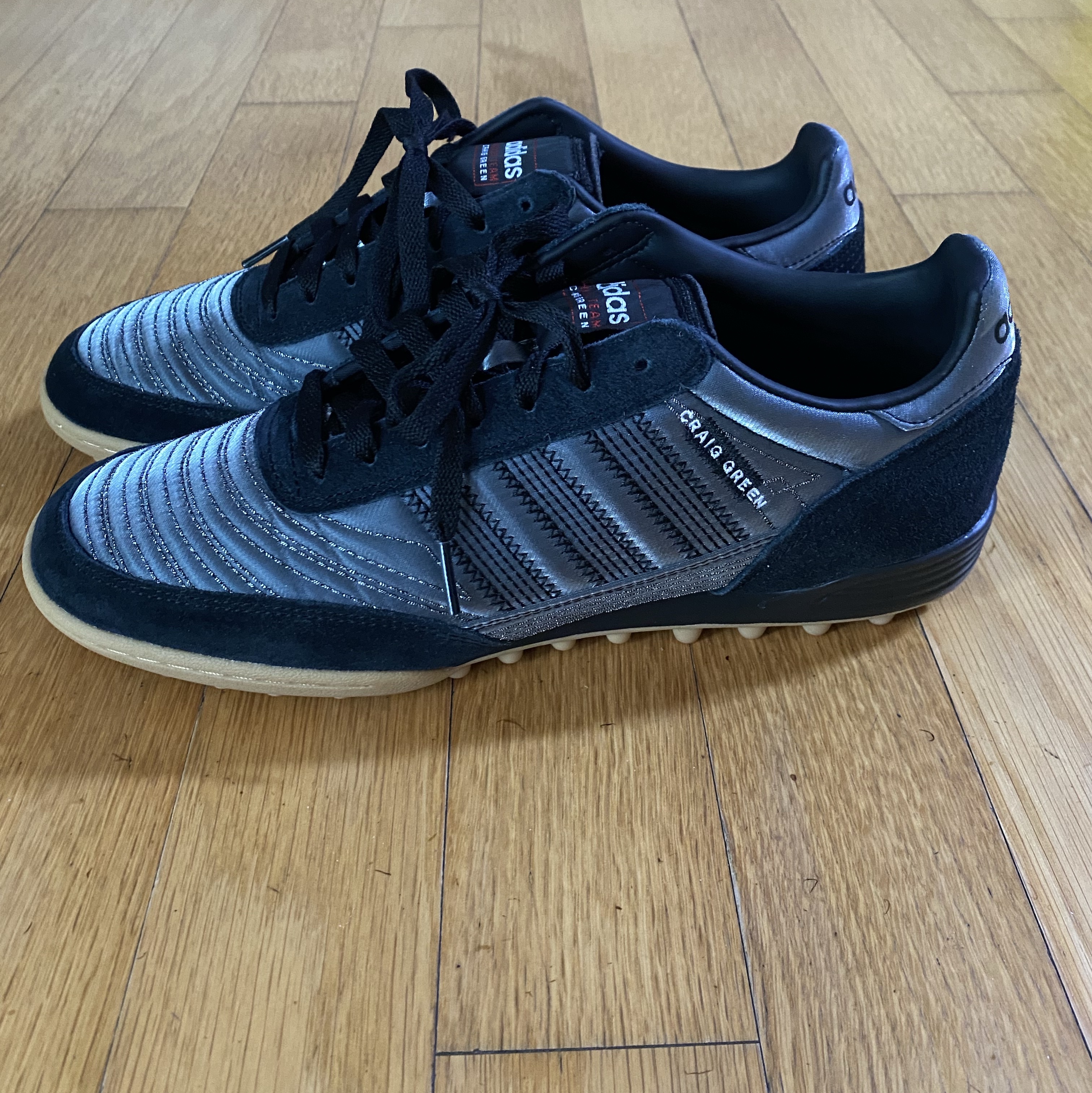 Adidas x Craig Green Kontuur III Black 착용 스타일 - 2