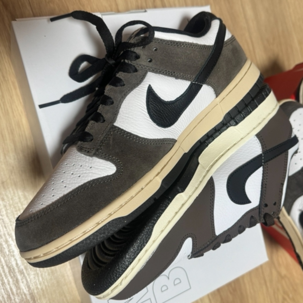 Nike Dunk Low Retro Next Nature Baroque Brown White 착용 스타일