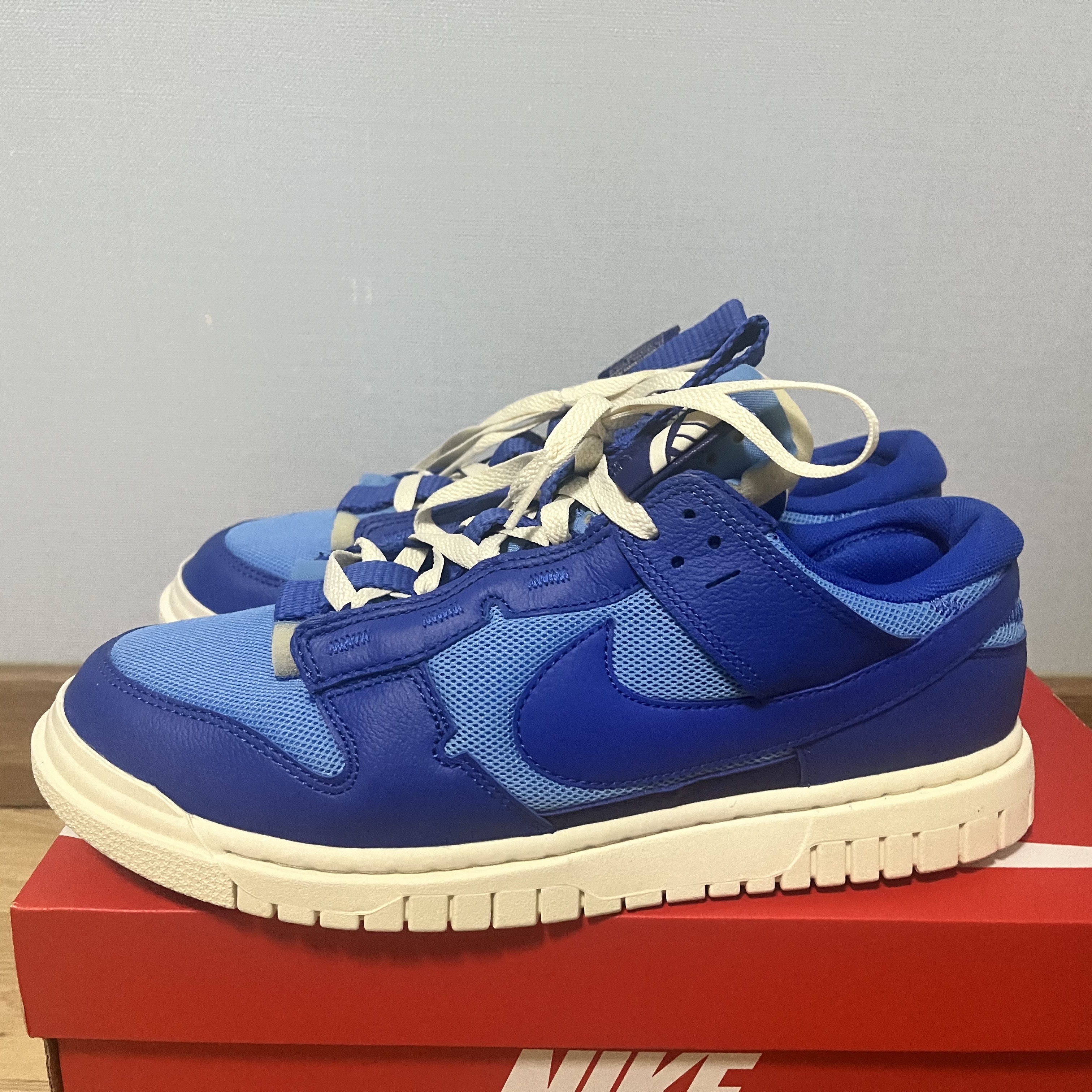 Nike Air Dunk Jumbo University Blue 착용 스타일 - 2