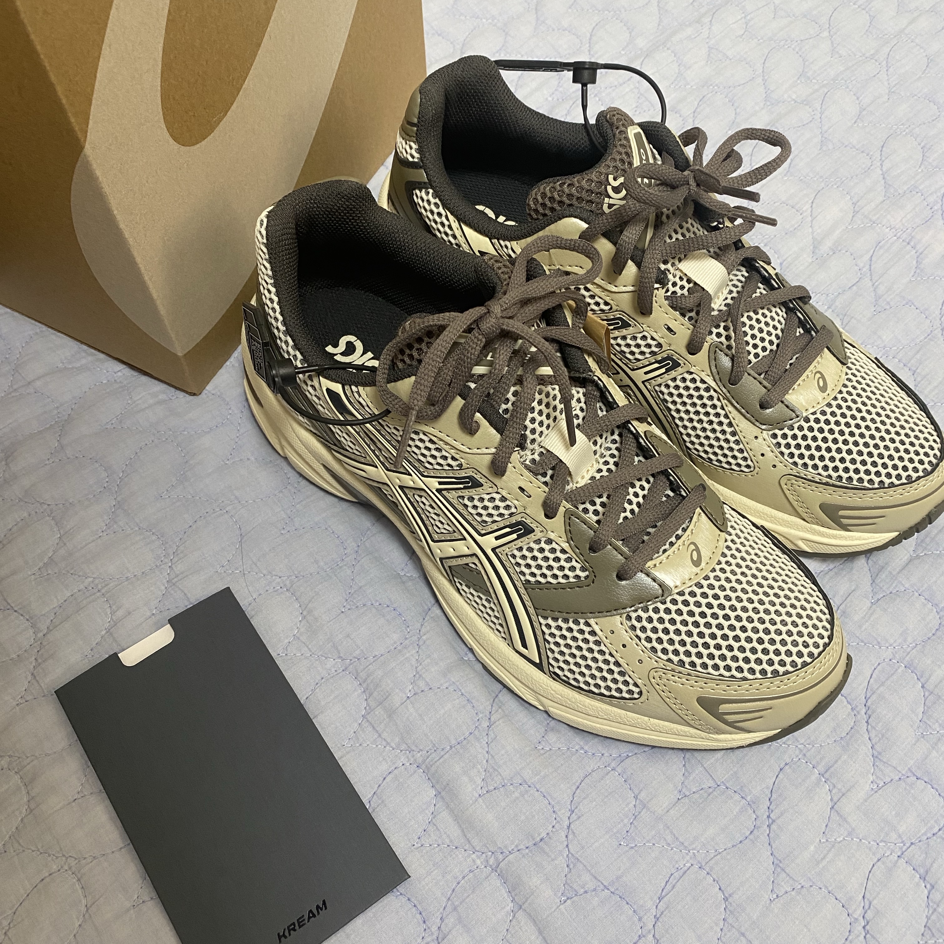 Asics Gel-1130 Birch Dark Taupe - Korea Exclusive 착용 스타일