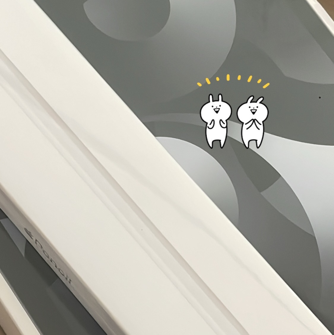 Apple iPad Air 5th Gen Wifi 64GB Space Gray (Korean Ver.), Apple Pencil 2nd Gen 착용 스타일