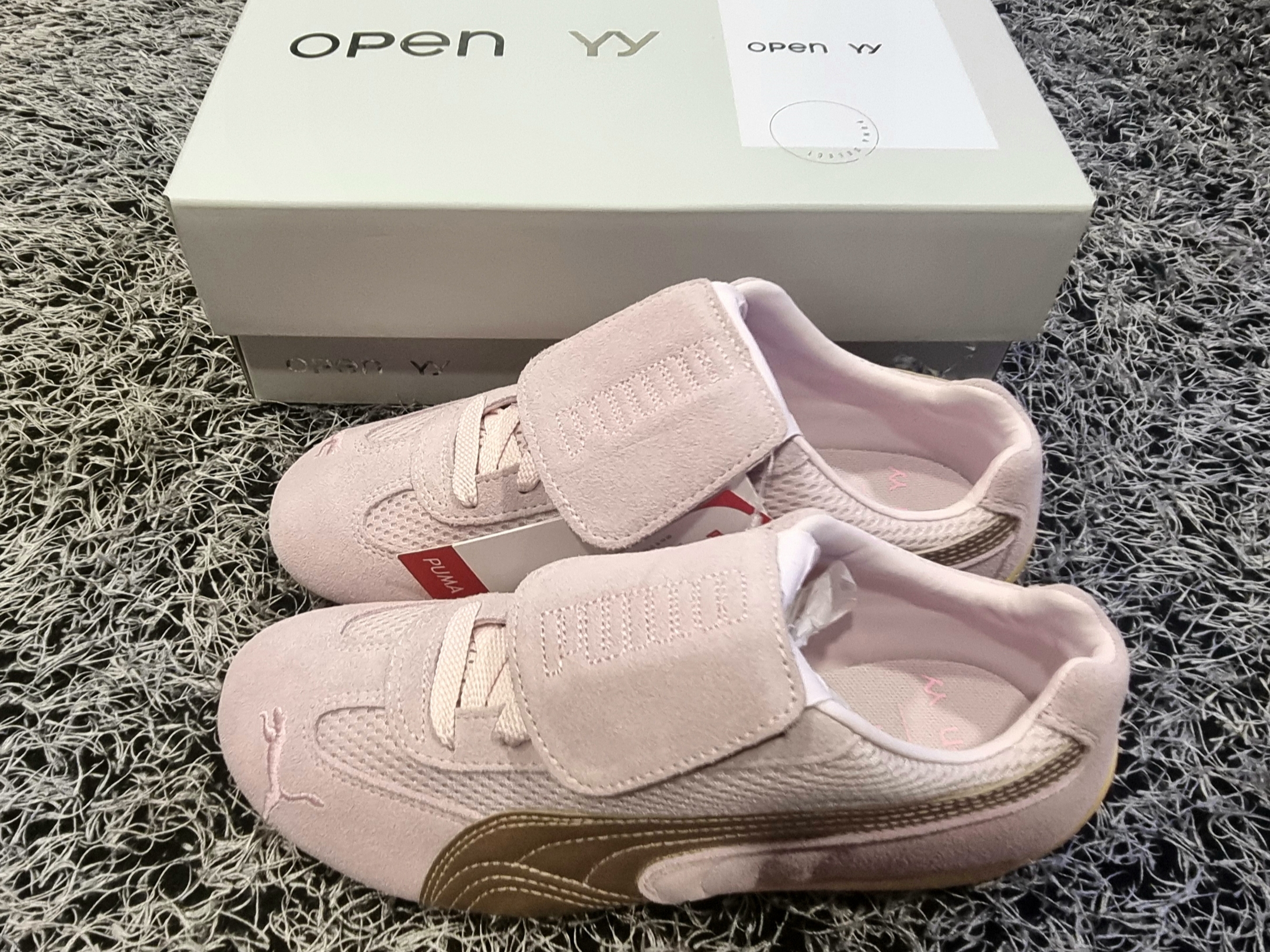 Puma x Open Yy Speedcat Whisp of Pink Chamomile 착용 스타일 - 9