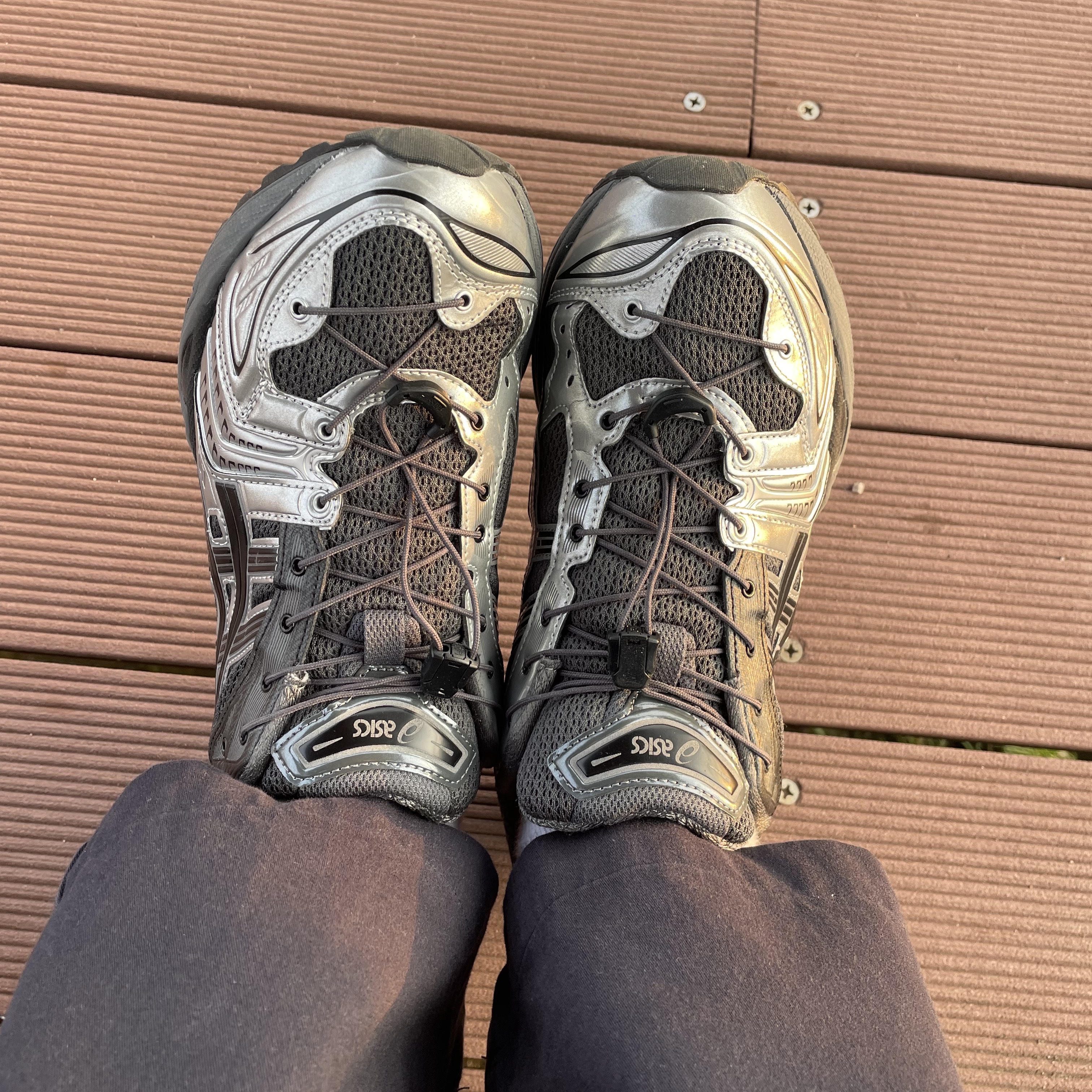 Asics x Unaffected Gel-Kayano 14 Silver Moon 착용 스타일