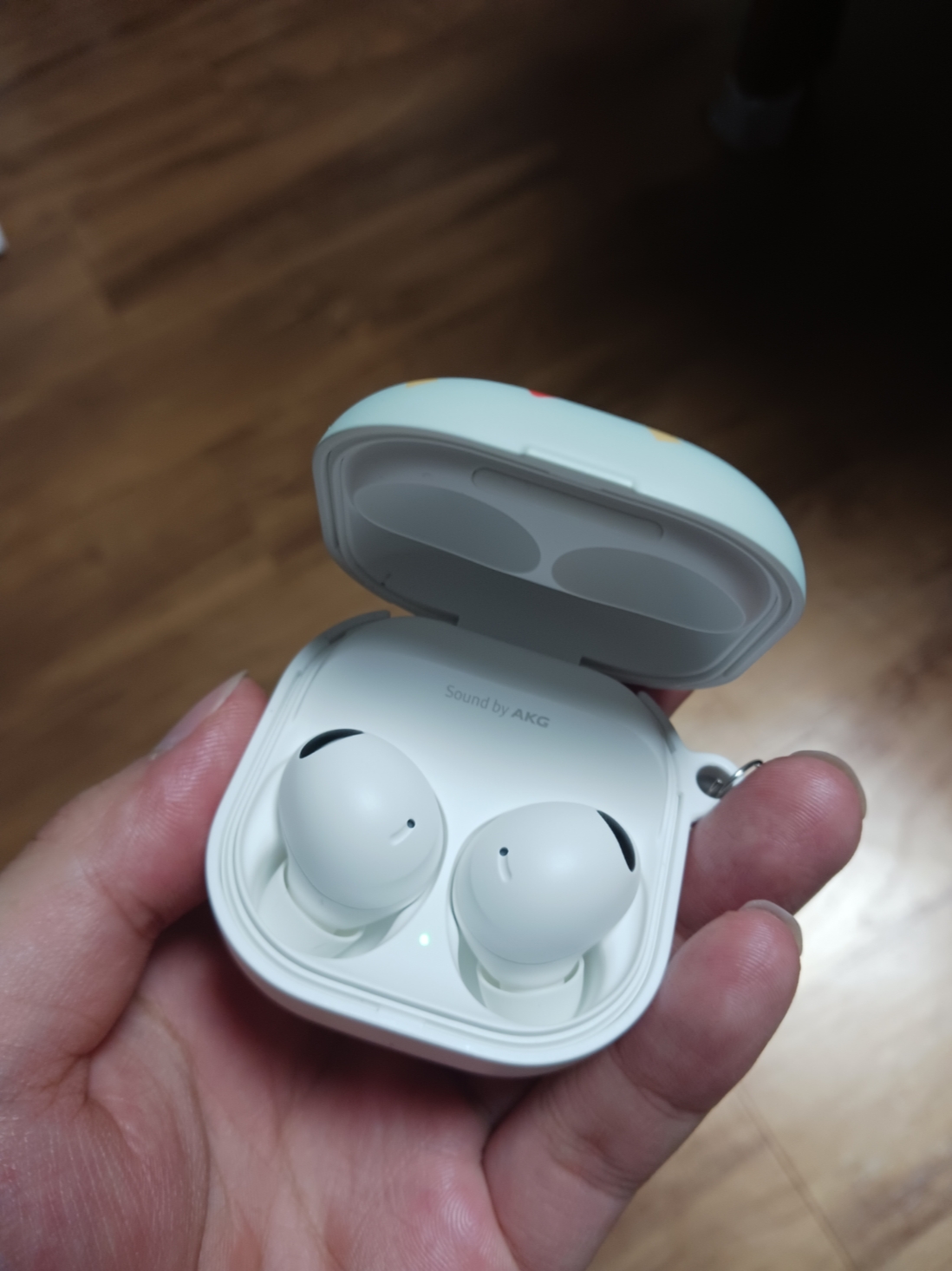 Samsung Galaxy Buds2 Pro White (Korean Ver.) 착용 스타일 - 1