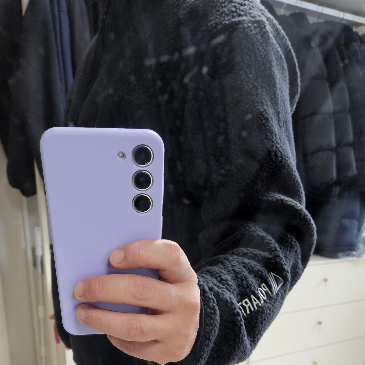 Nike ACG Arctic Wolf Full Zip Top Black Anthracite - Asia 착용 스타일 - 3