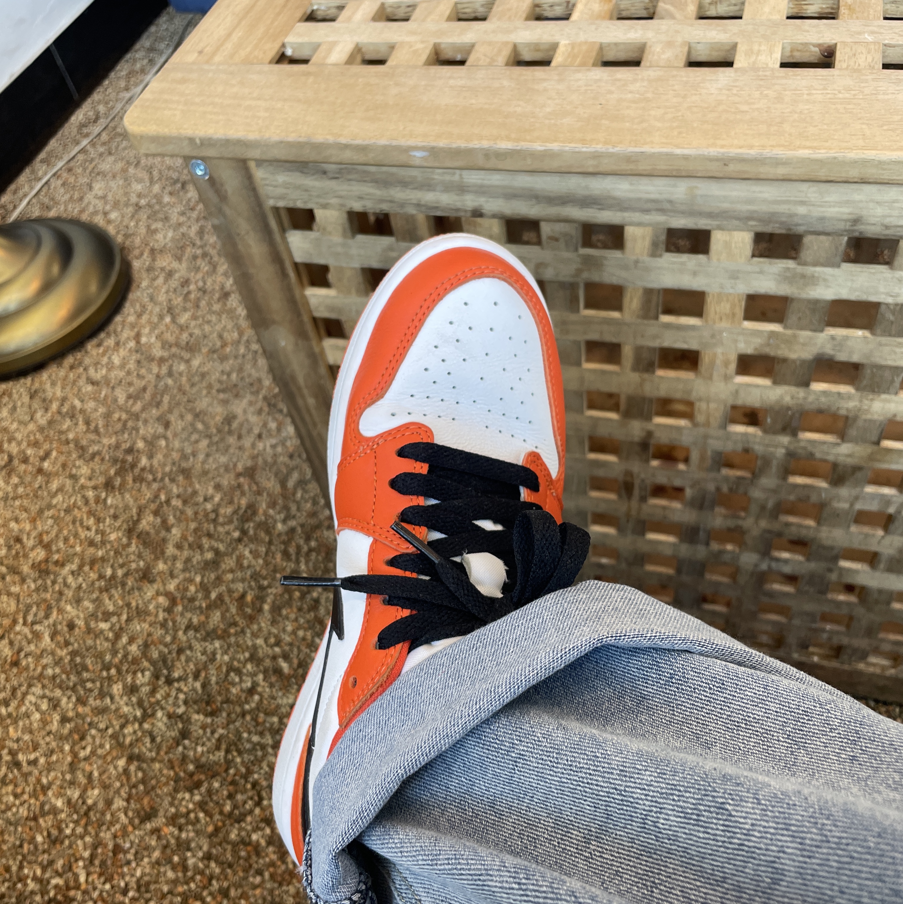 (W) Jordan 1 Low OG Starfish, Jordan 1 Low OG Starfish 착용 스타일