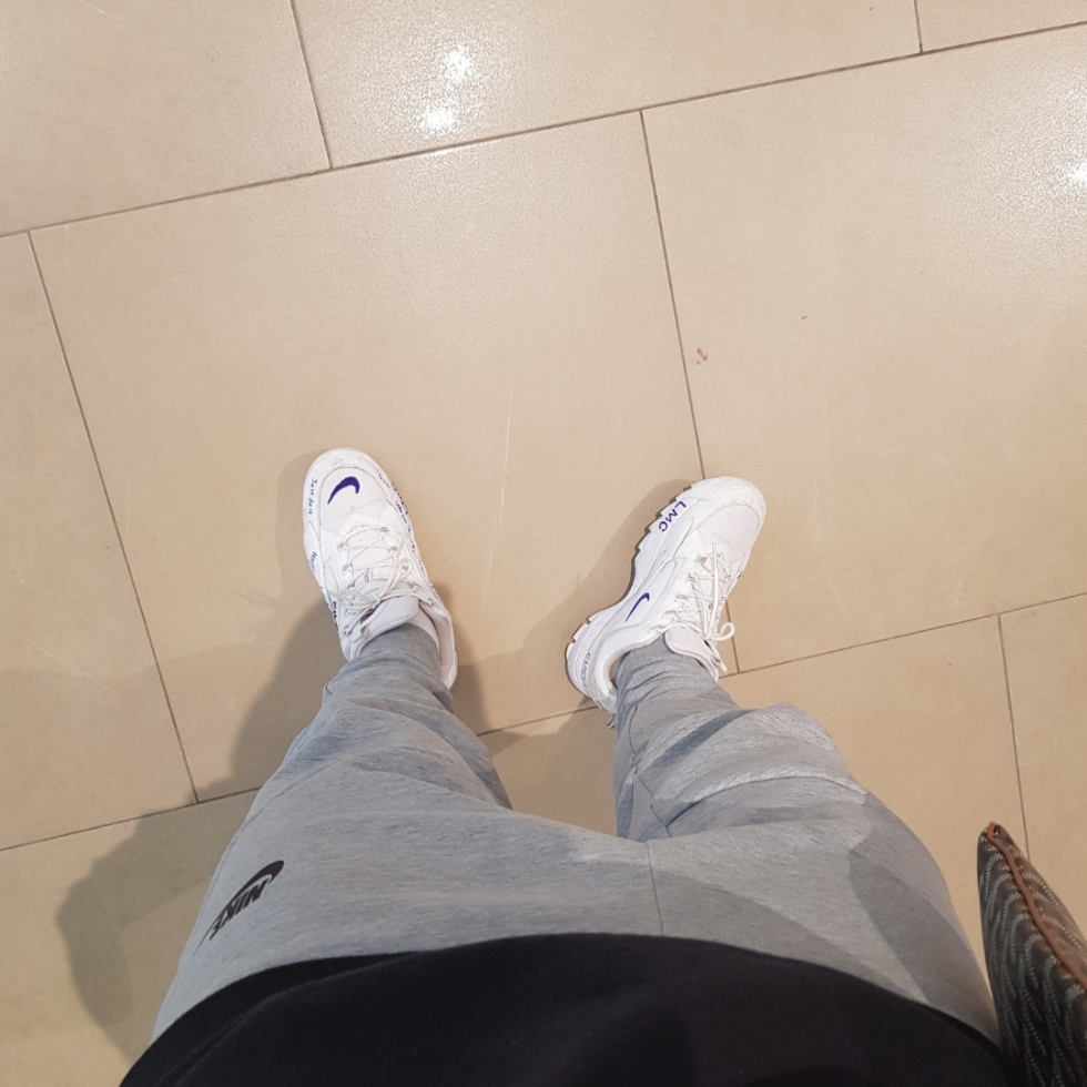 Nike NSW Tech Fleece Jogger Dark Grey Heather - Asia 착용 스타일