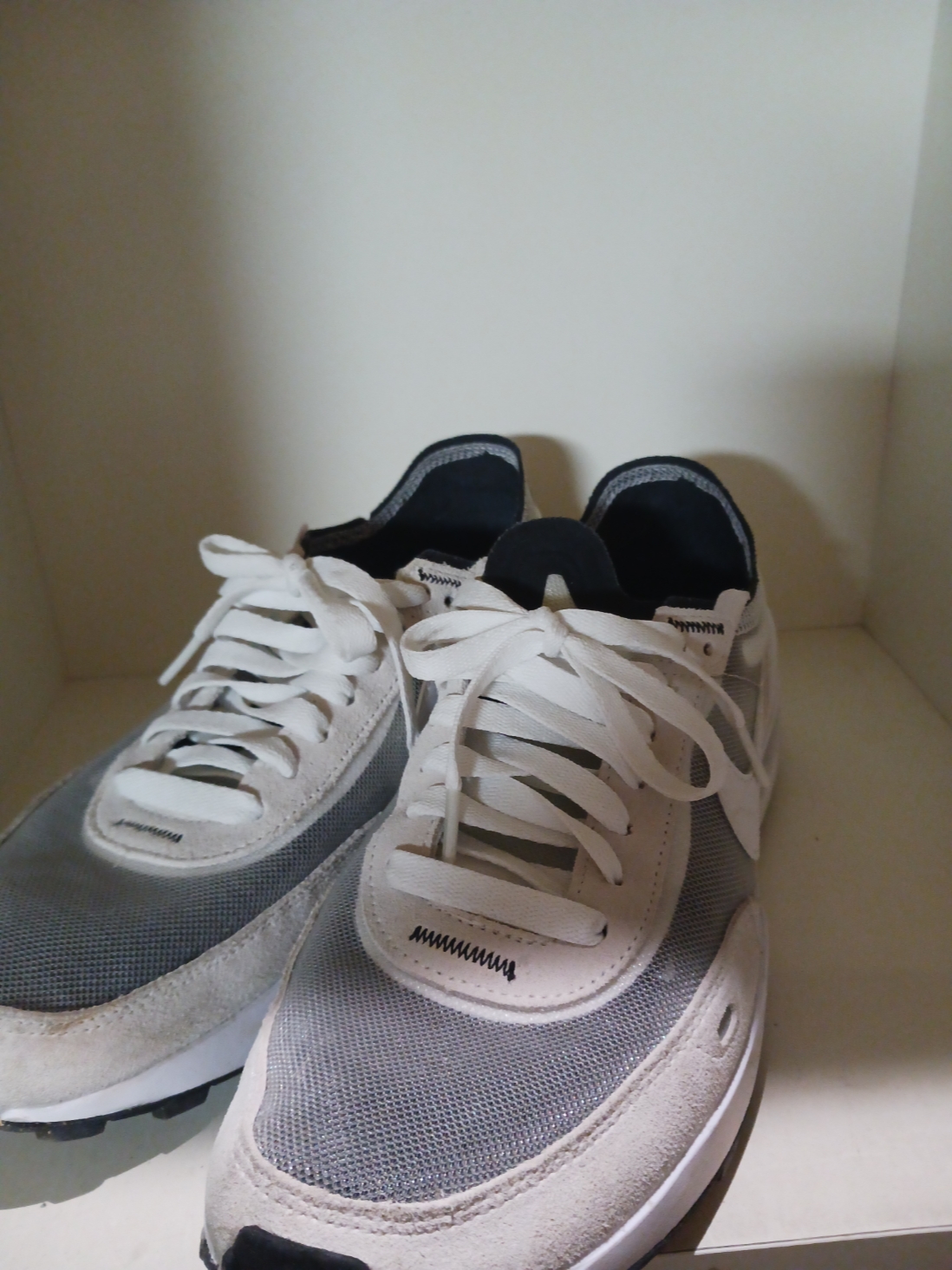 (W) Nike Waffle One Infinite Lilac 착용 스타일 - 2