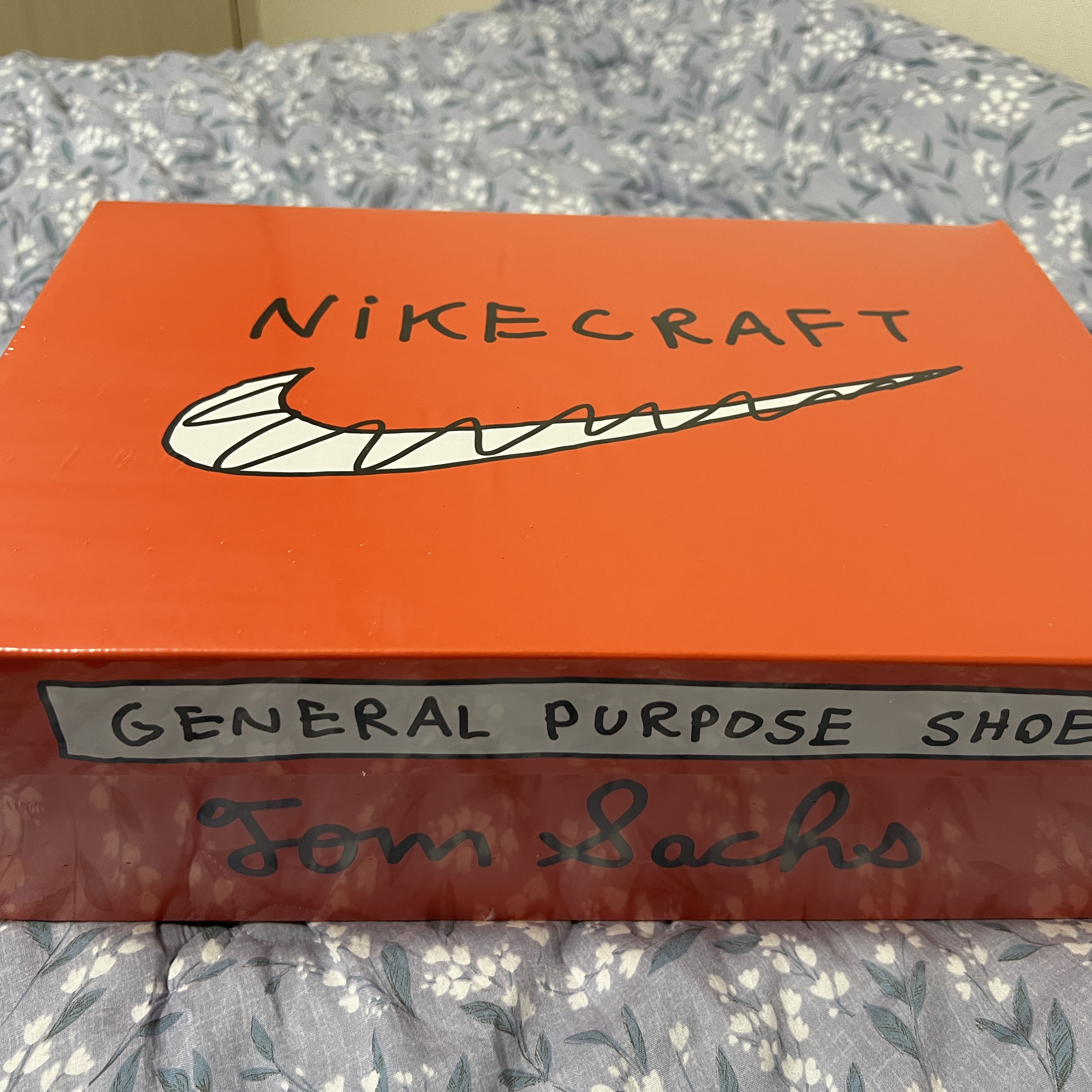 Nike x Tom Sachs General Purpose Shoe Brown 착용 스타일