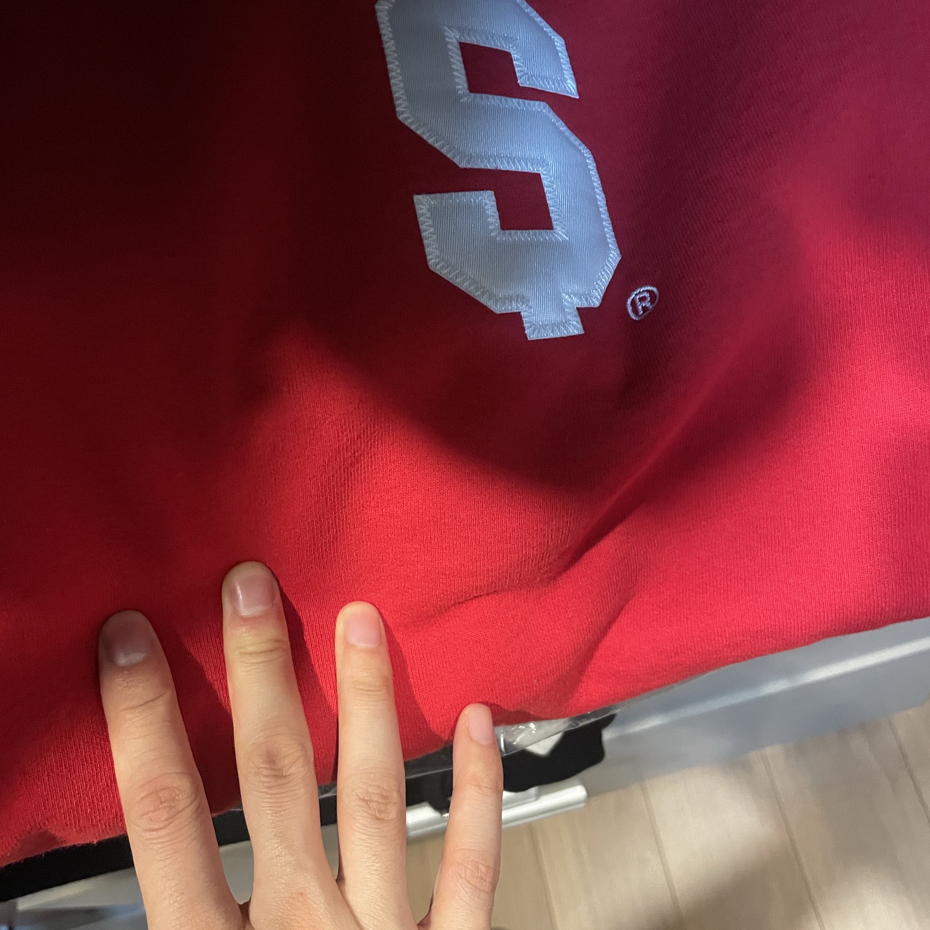Supreme $ Hooded Sweatshirt Red - 24SS 착용 스타일