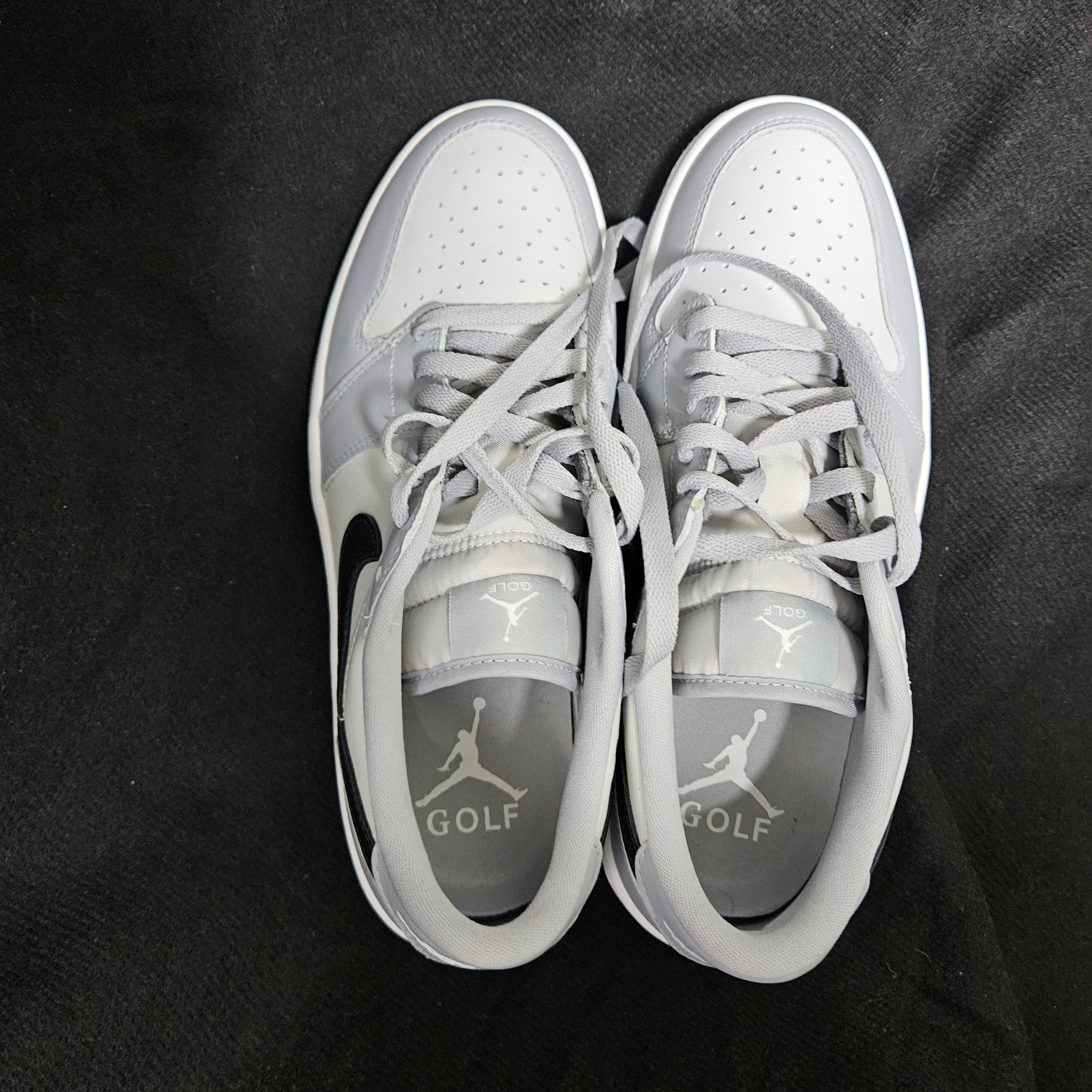 Jordan 1 Low Golf Wolf Grey 착용 스타일