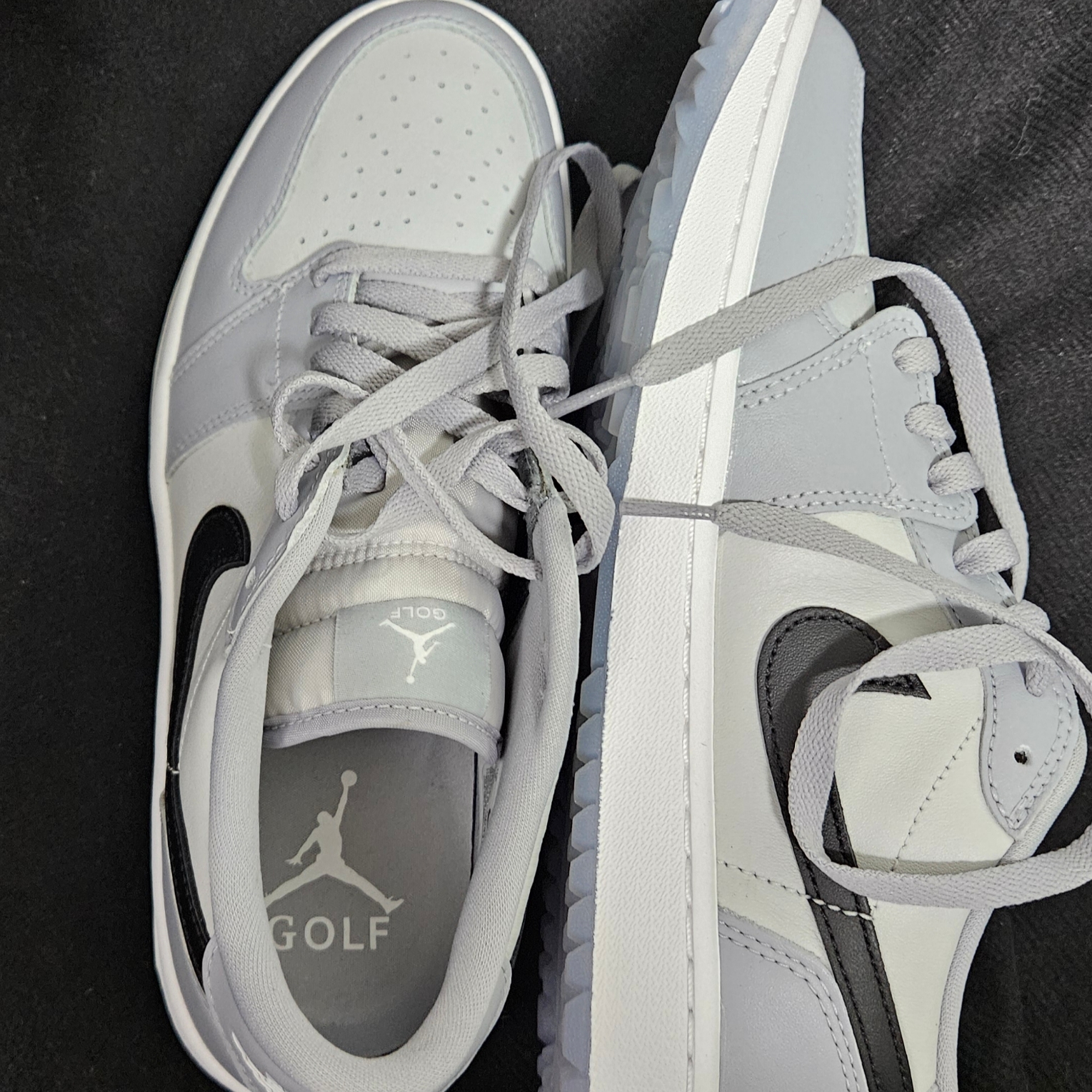 Jordan 1 Low Golf Wolf Grey 착용 스타일