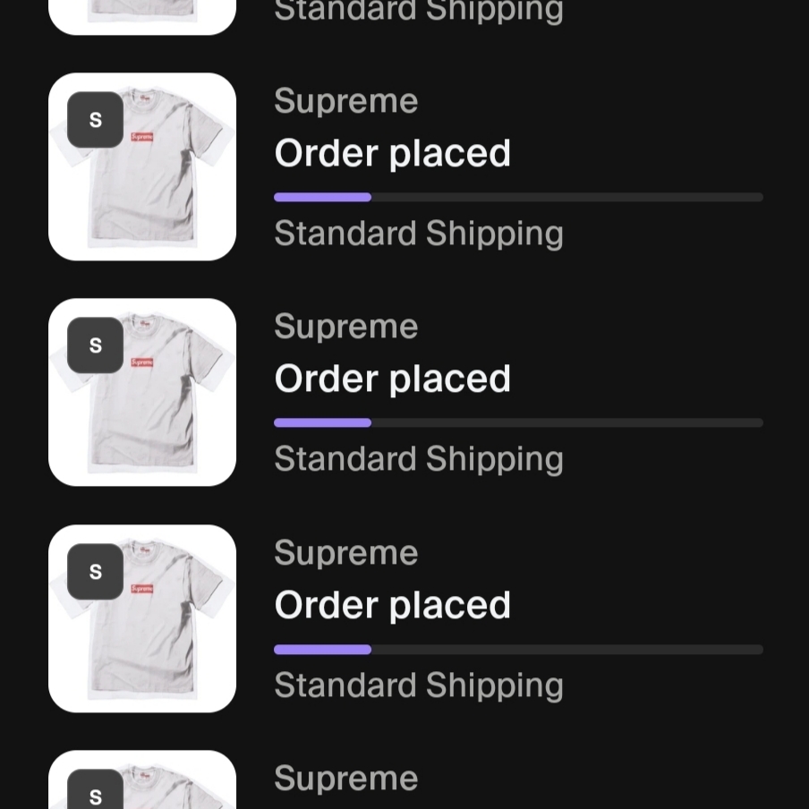Supreme x MM6 Maison Margiela Box Logo T-Shirt White - 24SS 착용 스타일