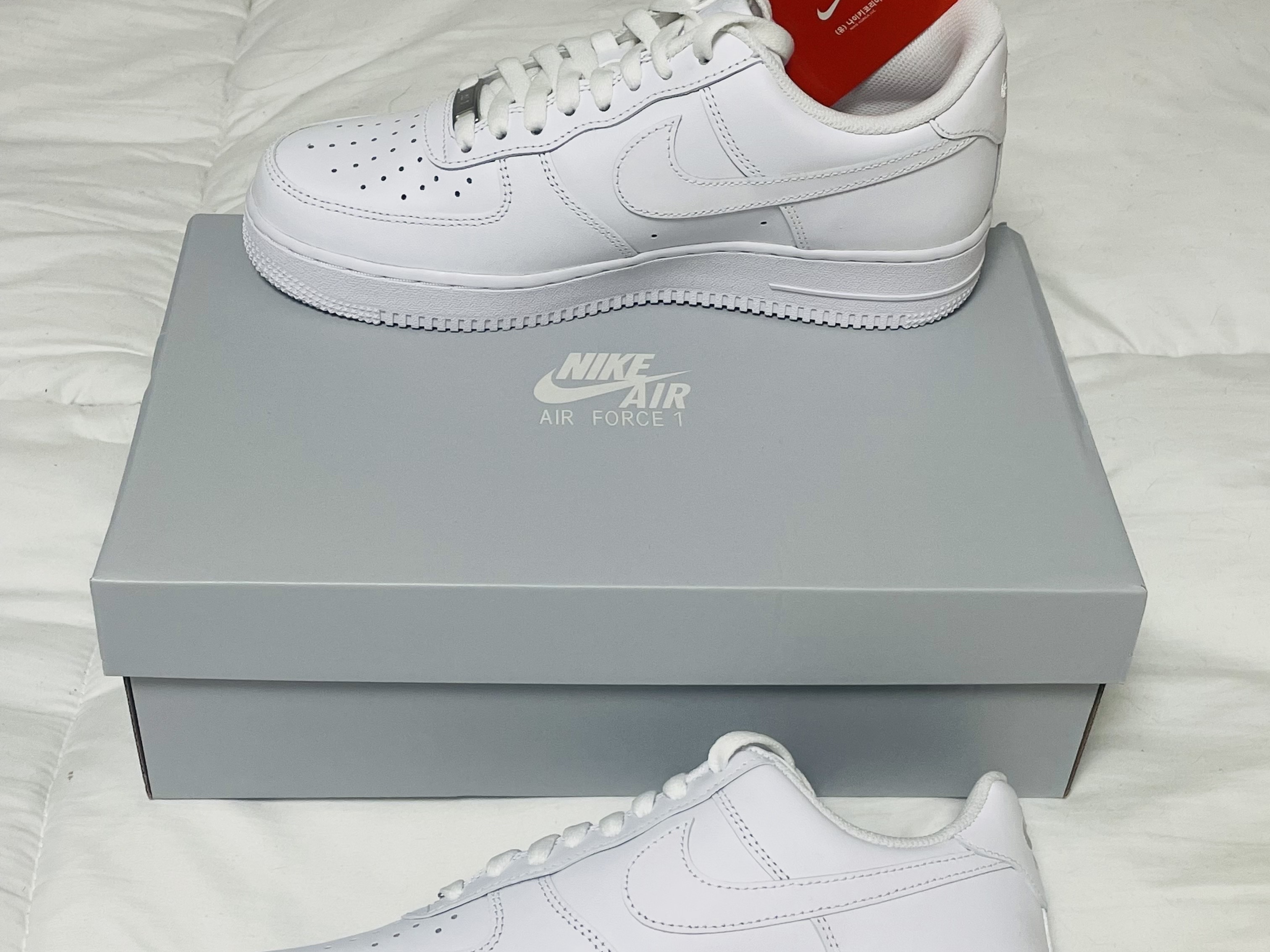 Nike Air Force 1 '07 Low White 착용 스타일