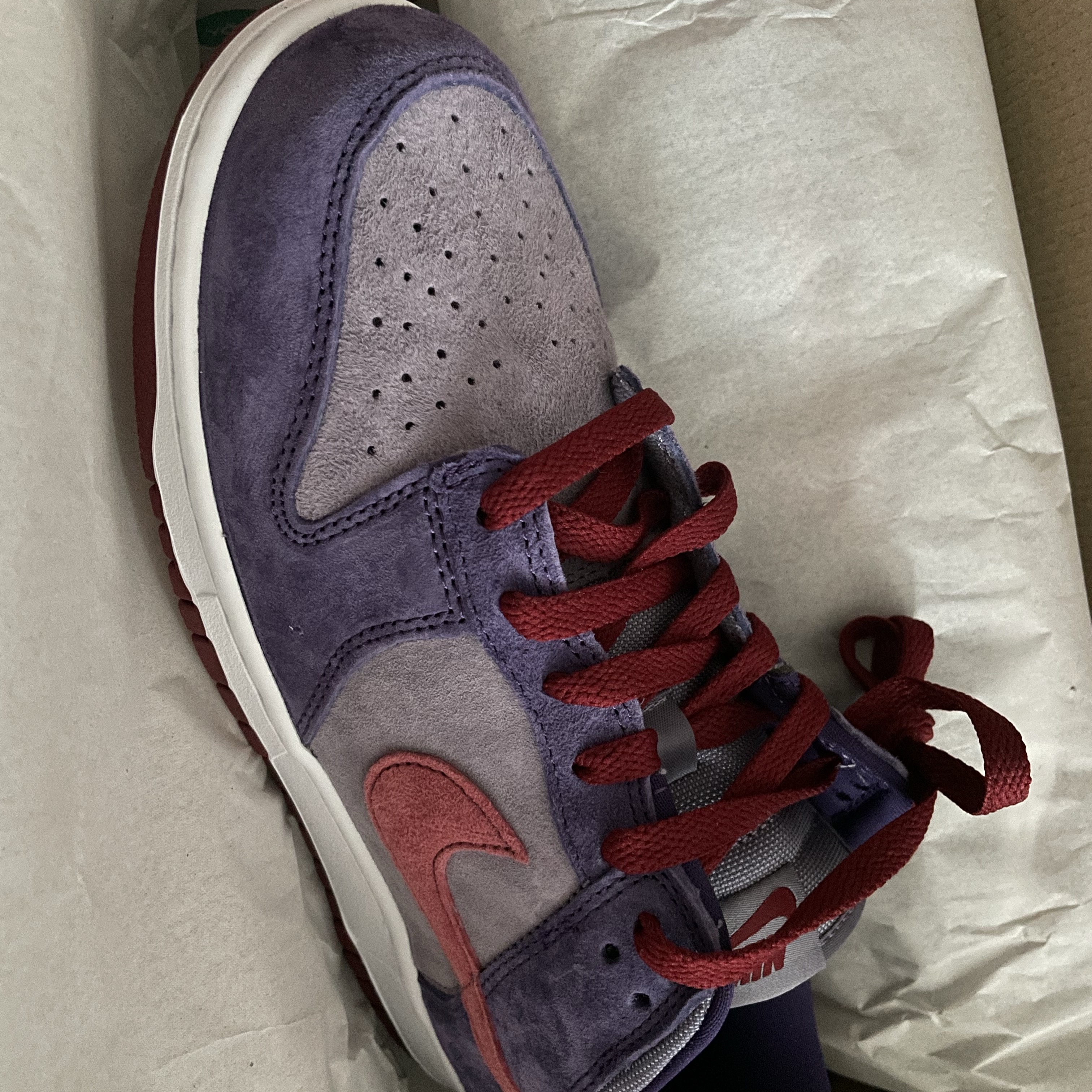 Nike Dunk Low SP Plum 2024 착용 스타일