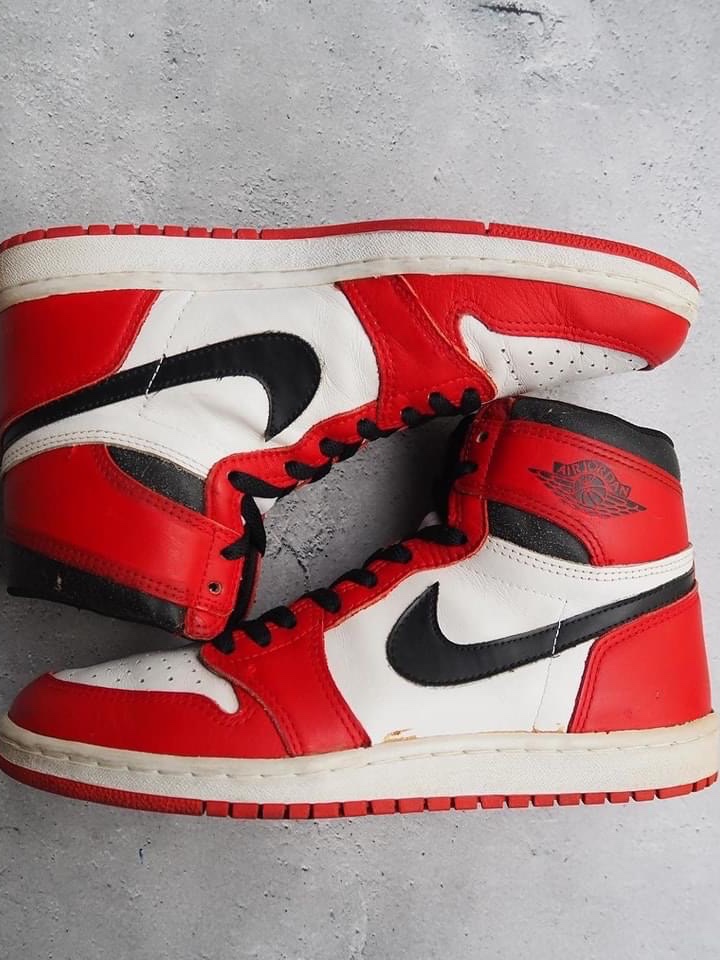 Jordan 1 OG Chicago 1985 착용 스타일 - 2