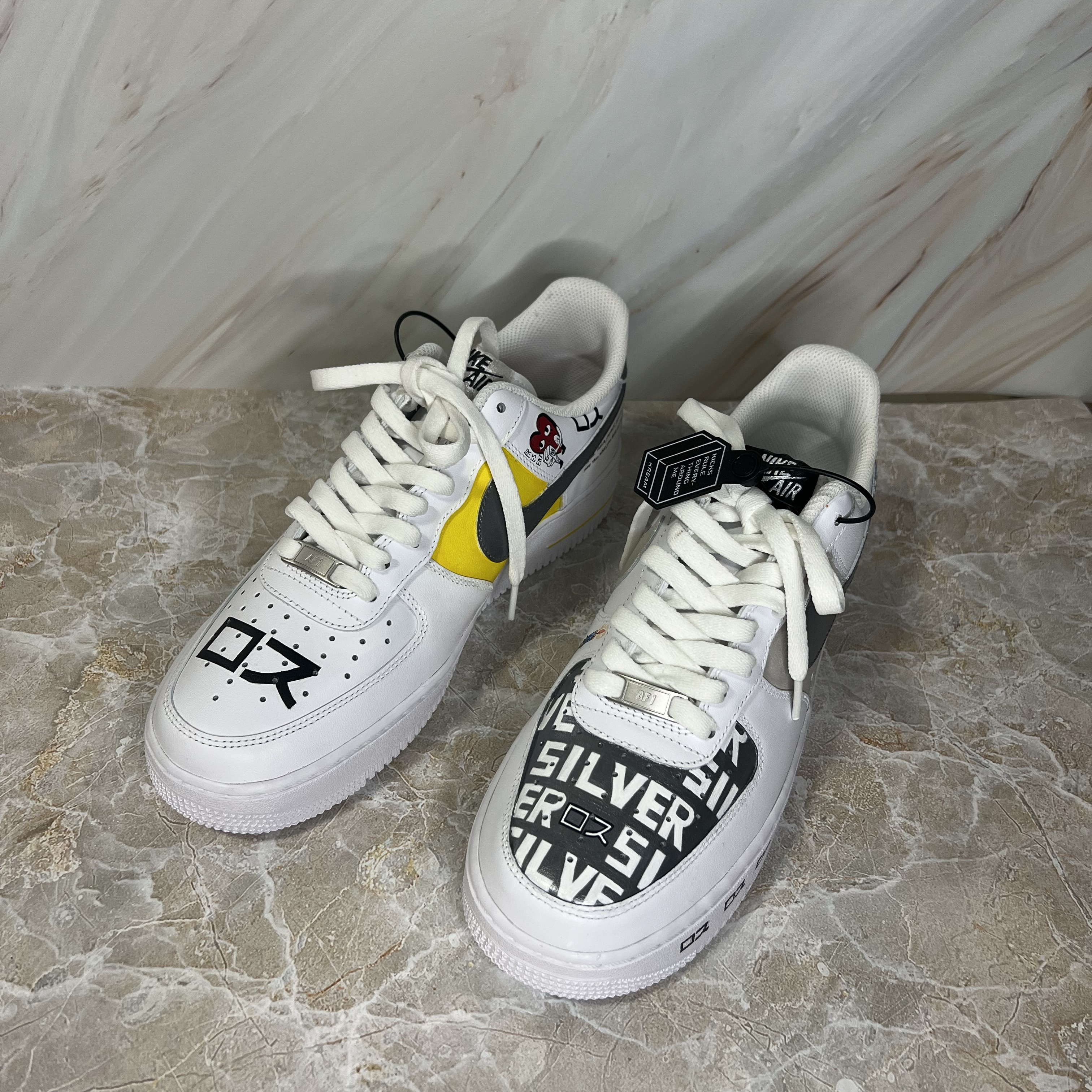Nike Air Force 1 '07 Low White 착용 스타일 - 4