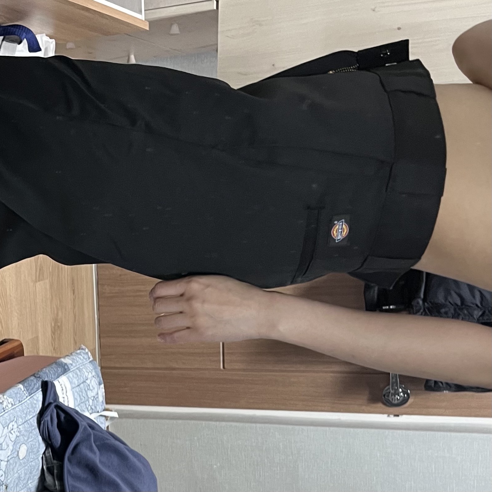 Dickies Original 874 Work Pant Black, Onitsuka Tiger Mexico 66 Black White 착용 스타일 - 1