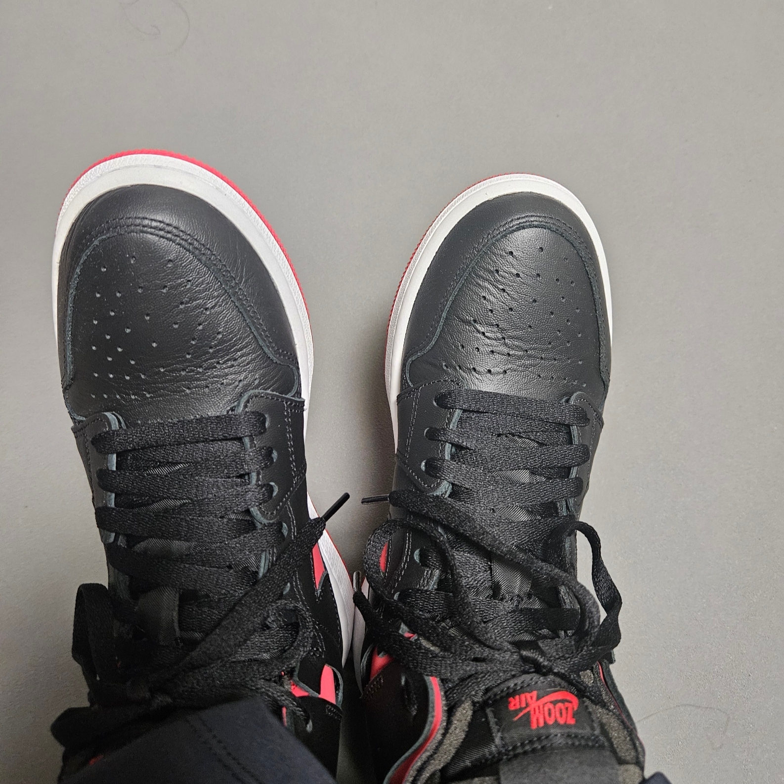 (W) Jordan 1 Zoom Air CMFT Bred 착용 스타일