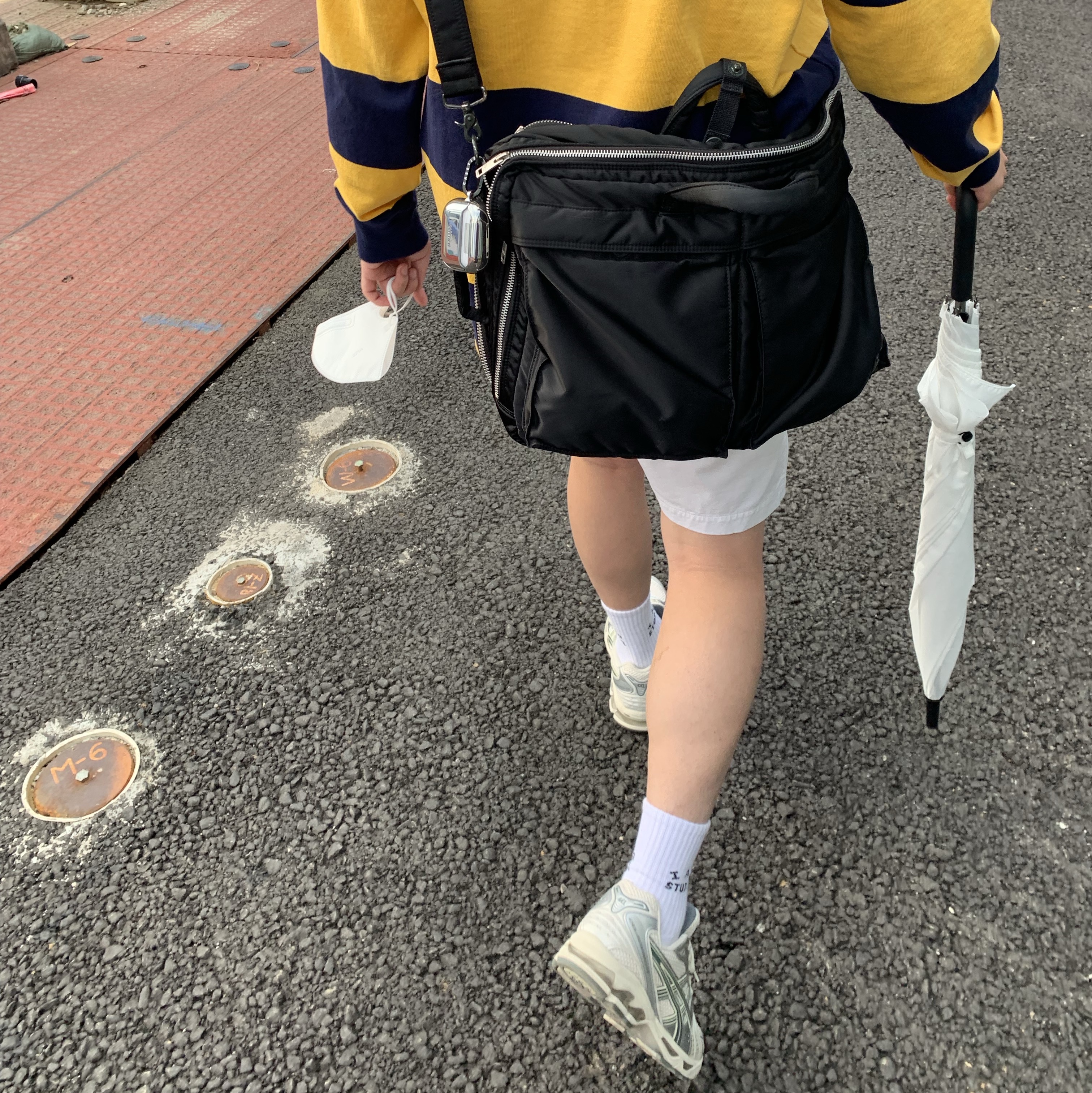 [30% 적립] Polo Ralph Lauren Iconic Rugby Shirt Artic Yellow - 24FW, Asics Gel-Kayano 14 Birch Dark Pewter 착용 스타일 - 2