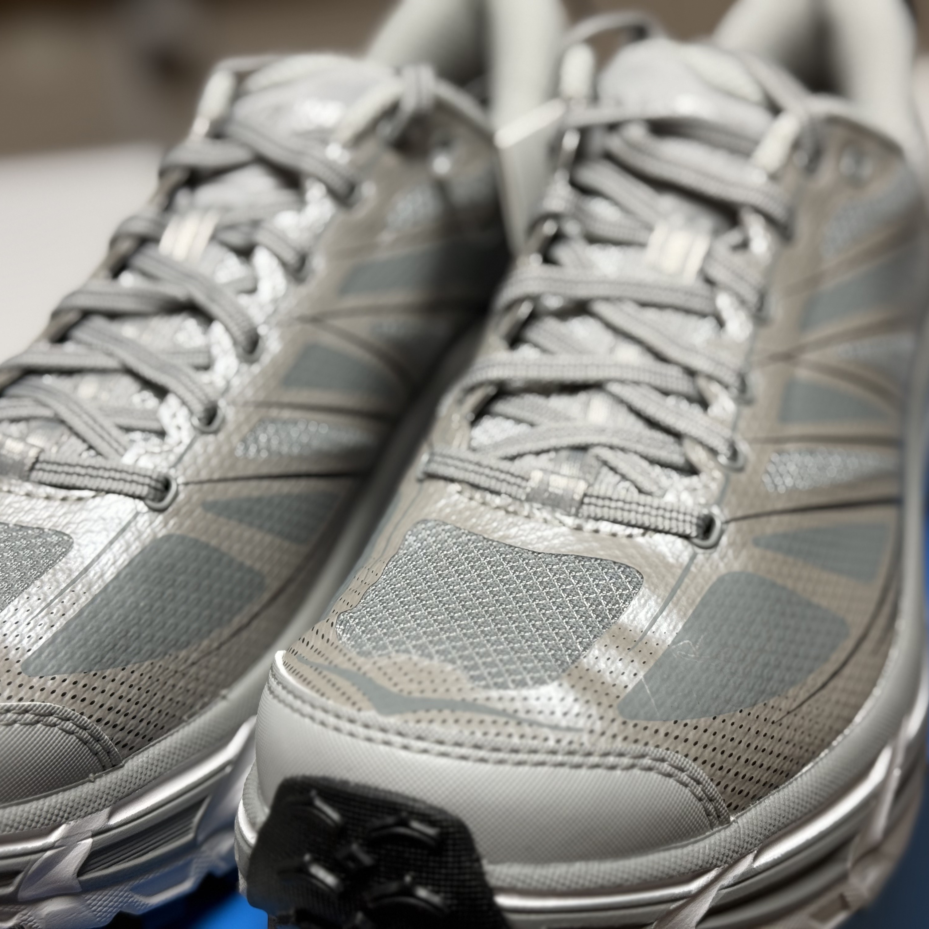 Hoka Mafate Speed 2 Stellar Grey Galactic Grey 착용 스타일