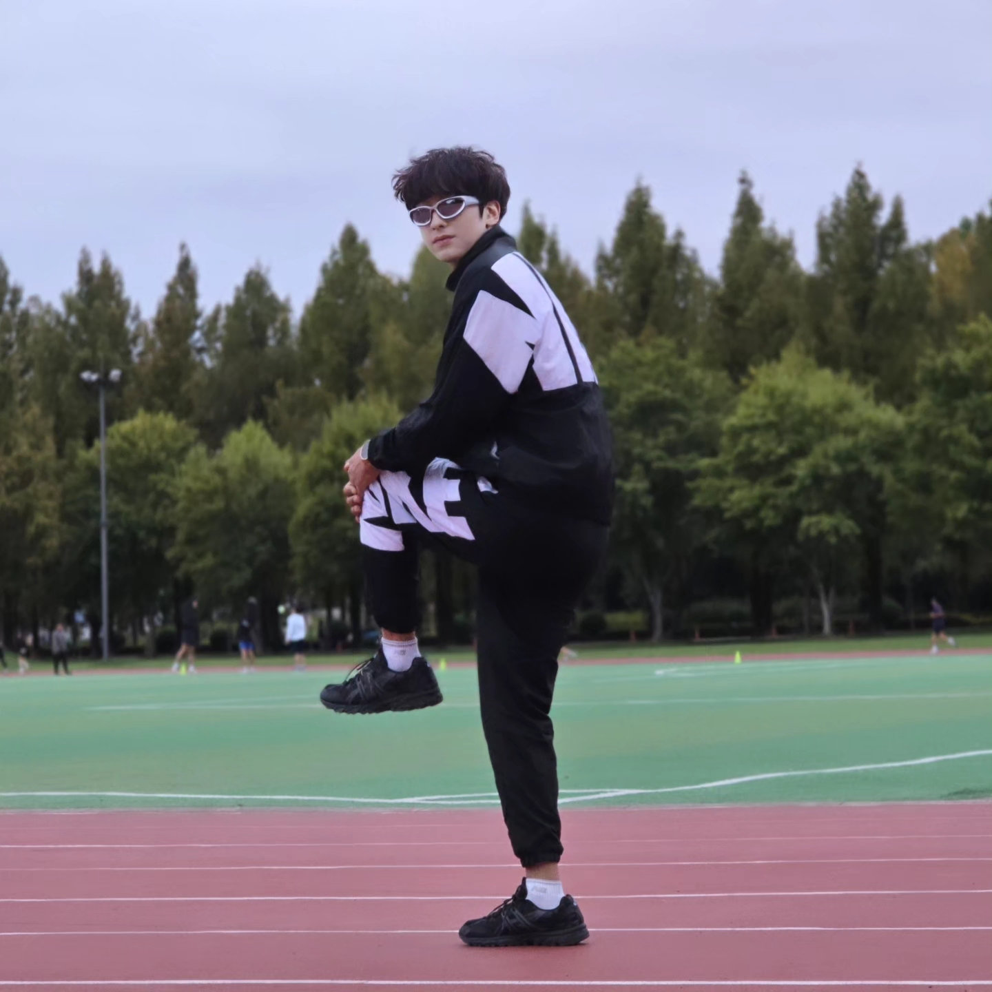 Nike Starting Five Jacket Black - Asia, Nike Starting Five Jacket Black - US/EU 착용 스타일 - 5