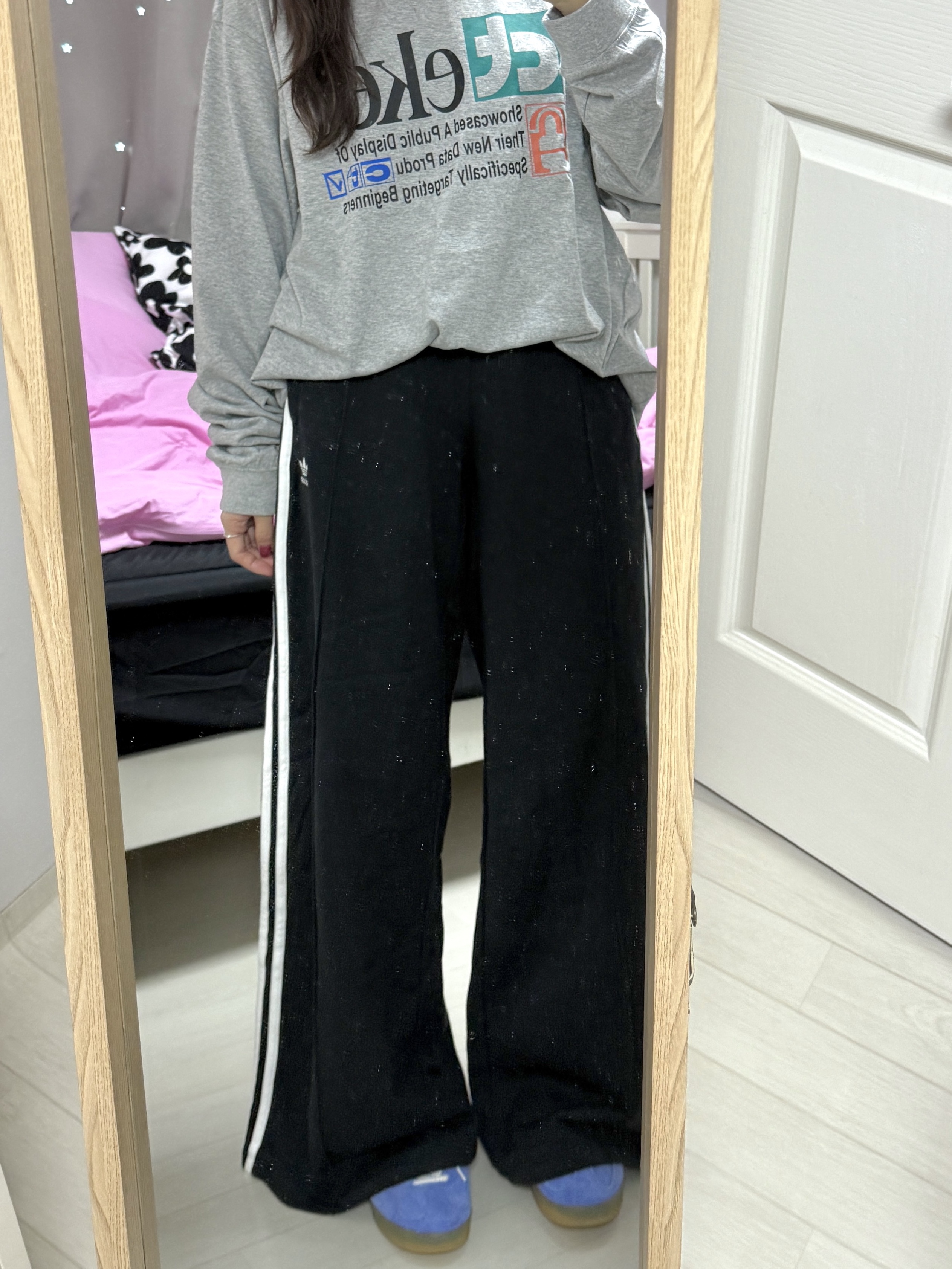 (W) Adidas Originals Firebird Loose Track Pants Black - KR Sizing, Arc'teryx Heliad 15 Backpack Black 착용 스타일 - 2