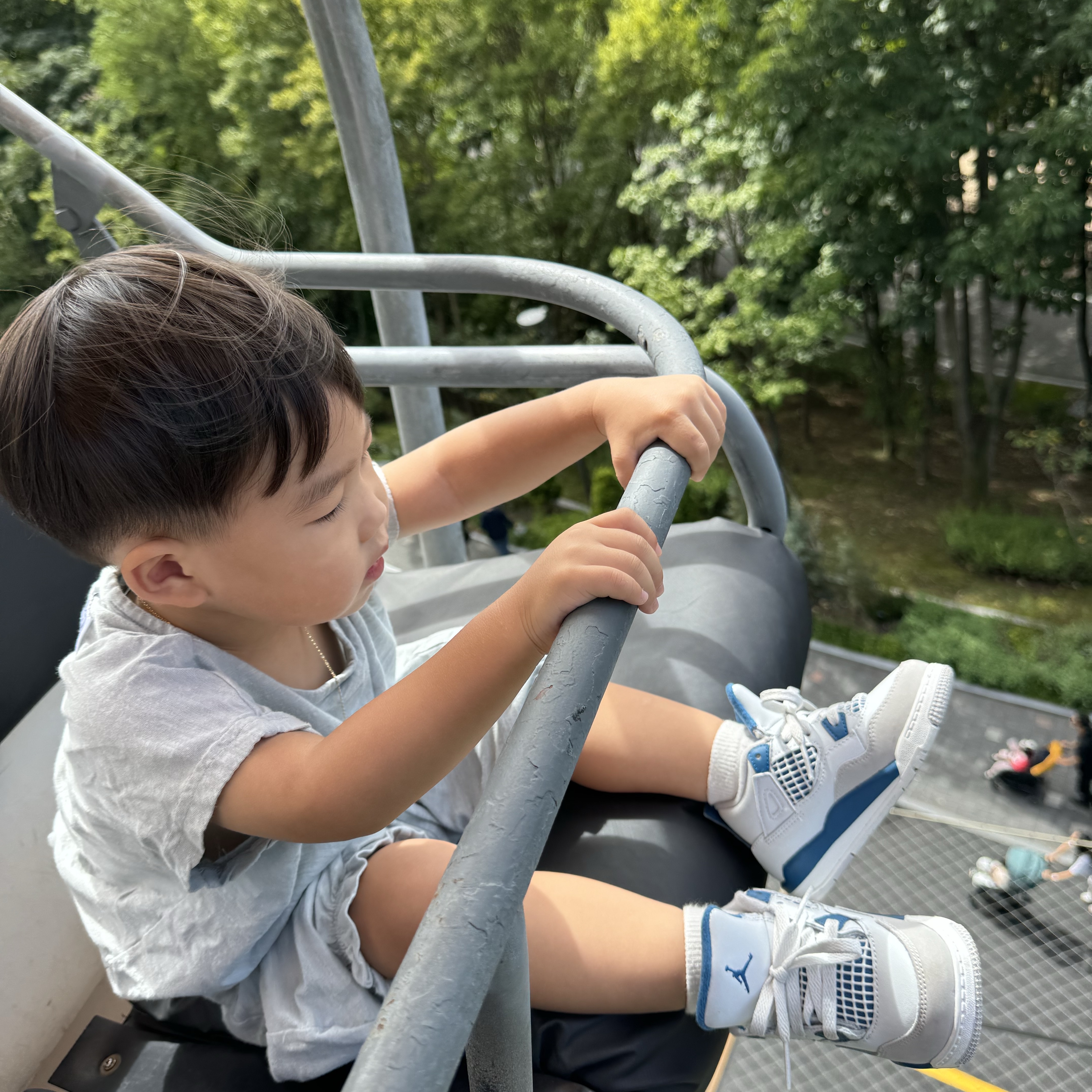 (TD) Jordan 4 Retro Industrial Blue 착용 스타일