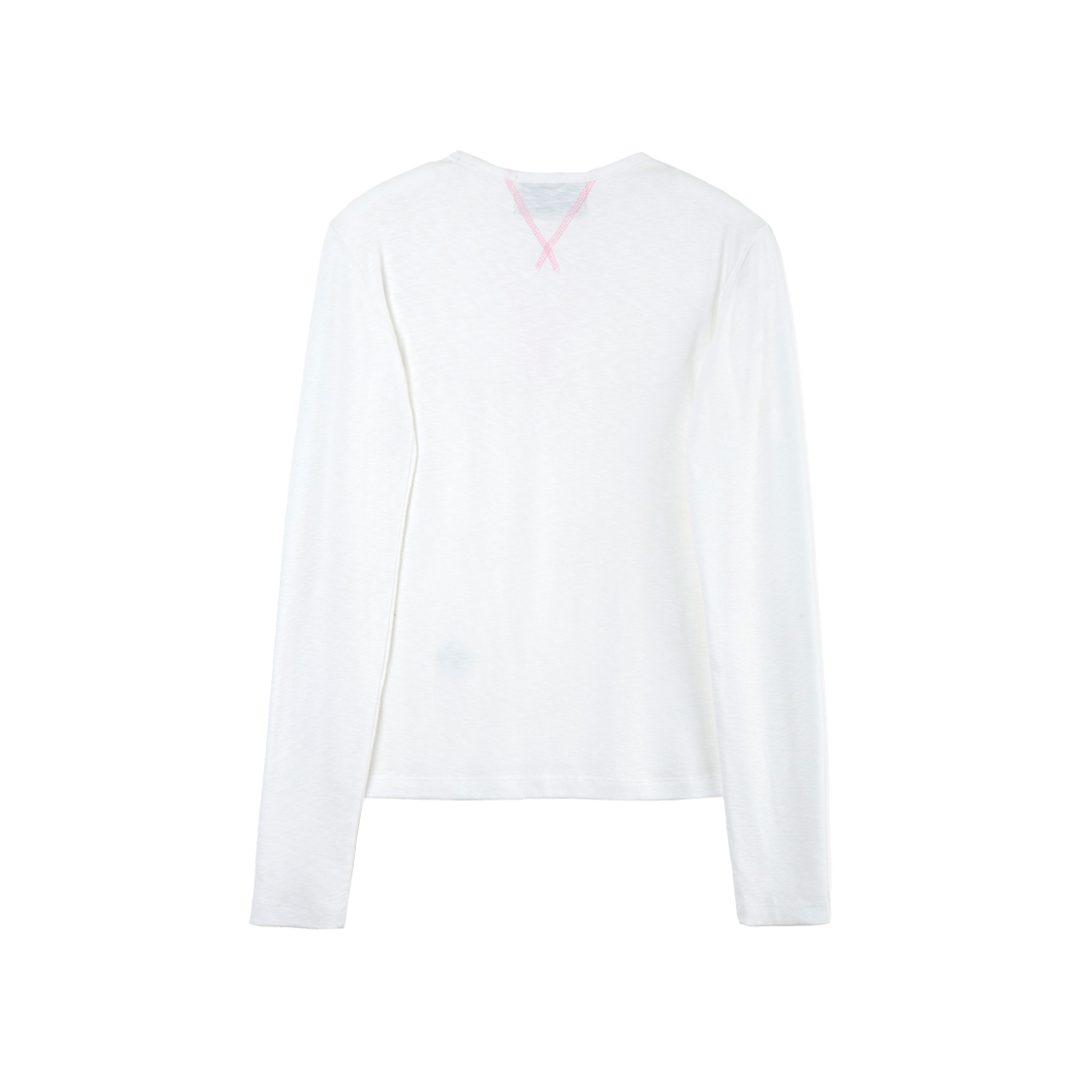 Heretic Solid Long Sleeve T-Shirt Ivory 상세 이미지 2