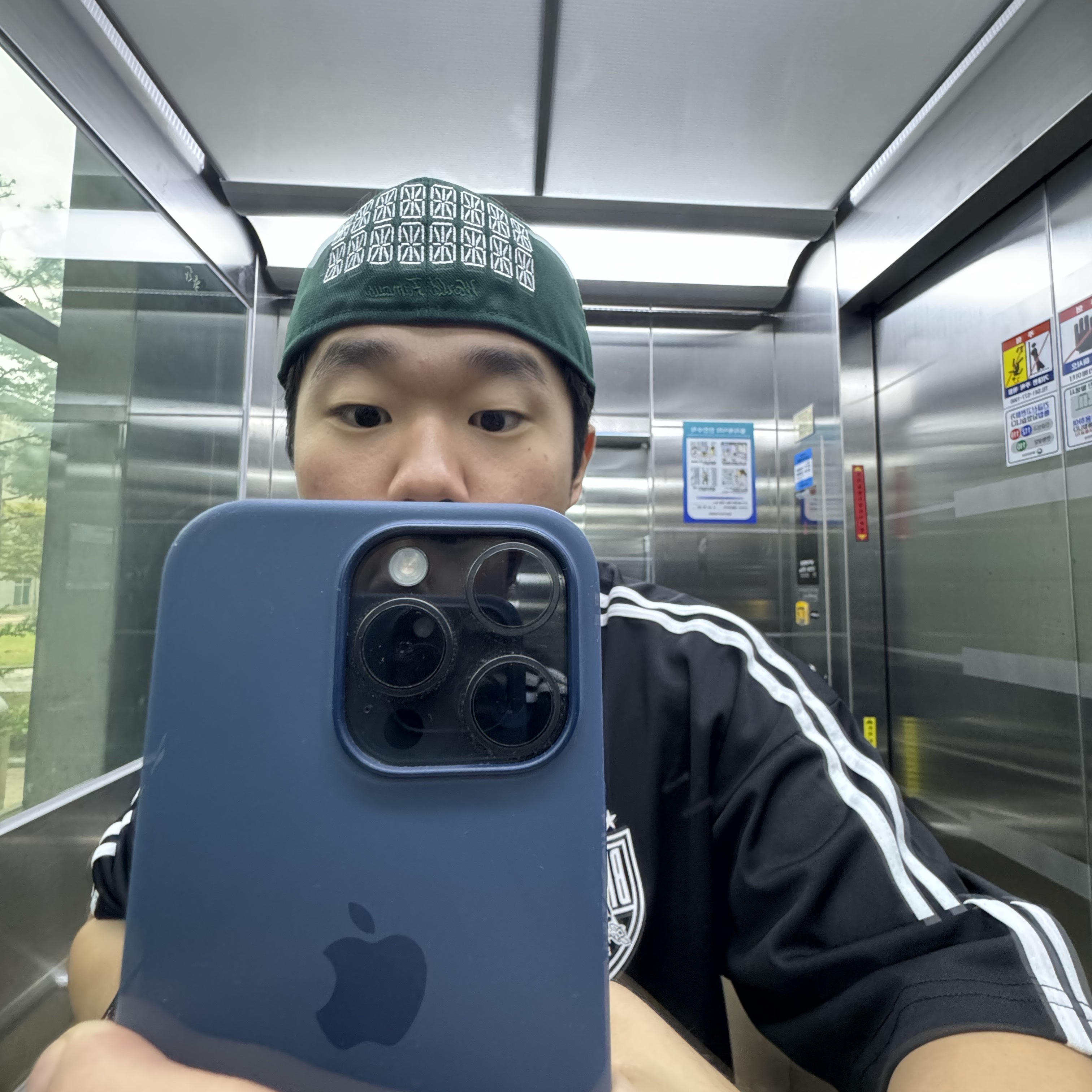Supreme Sharpie Box Logo New Era Dark Green - 24SS 착용 스타일