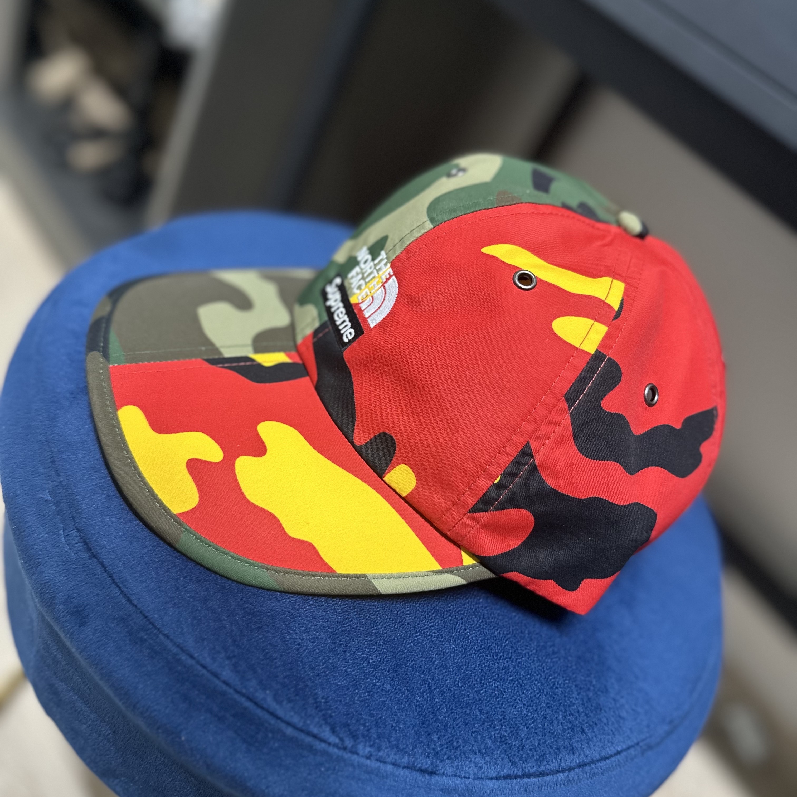 Supreme x The North Face Split 6-Panel Camo - 24SS 착용 스타일