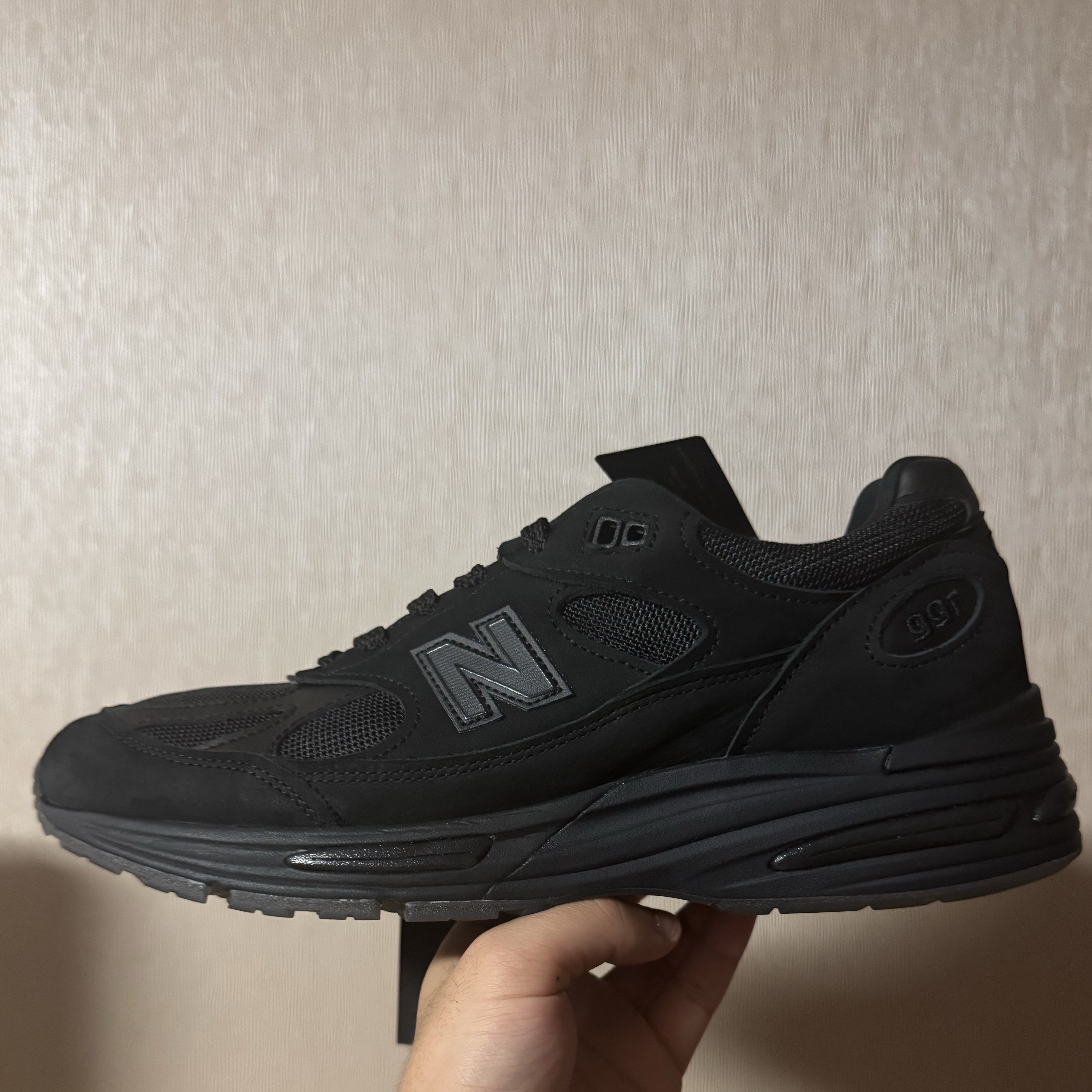New Balance x Stone Island 991v2 Made in UK Black 착용 스타일
