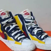 Nike x Sacai Blazer Mid Snow Beach 착용 스타일