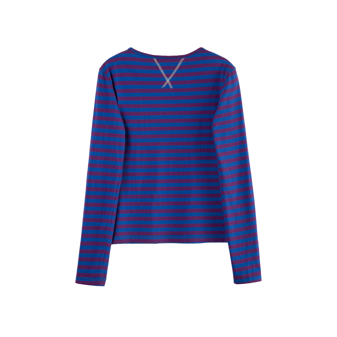 Heretic Stripe Long Sleeve T-Shirt Purple 상세 이미지 2