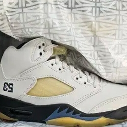 (W) Jordan 5 x A Ma Maniere Retro Dawn 착용 스타일