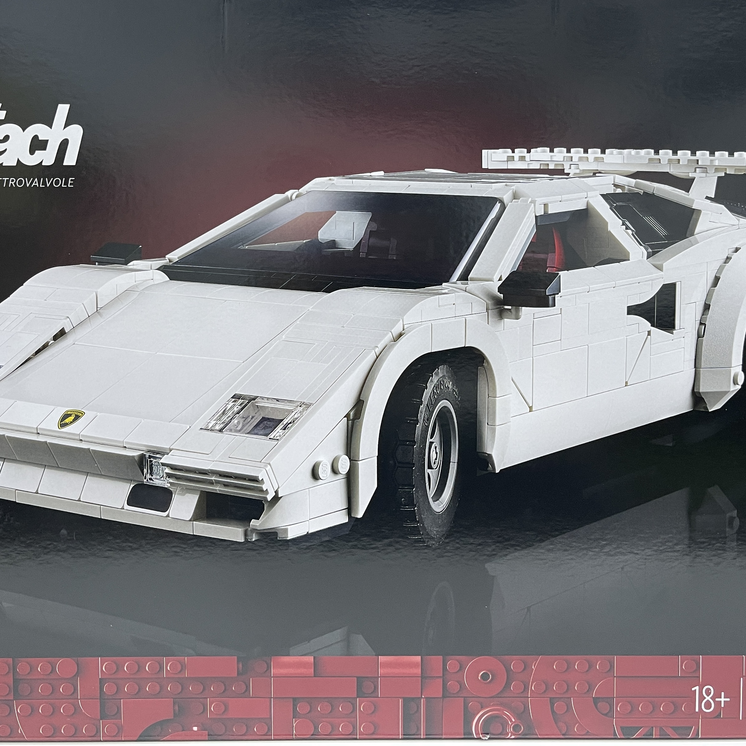 Lego Lamborghini Countach 5000 Quattrovalvole 착용 스타일
