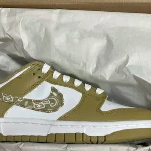 (W) Nike Dunk Low Essential Barley Paisley 착용 스타일