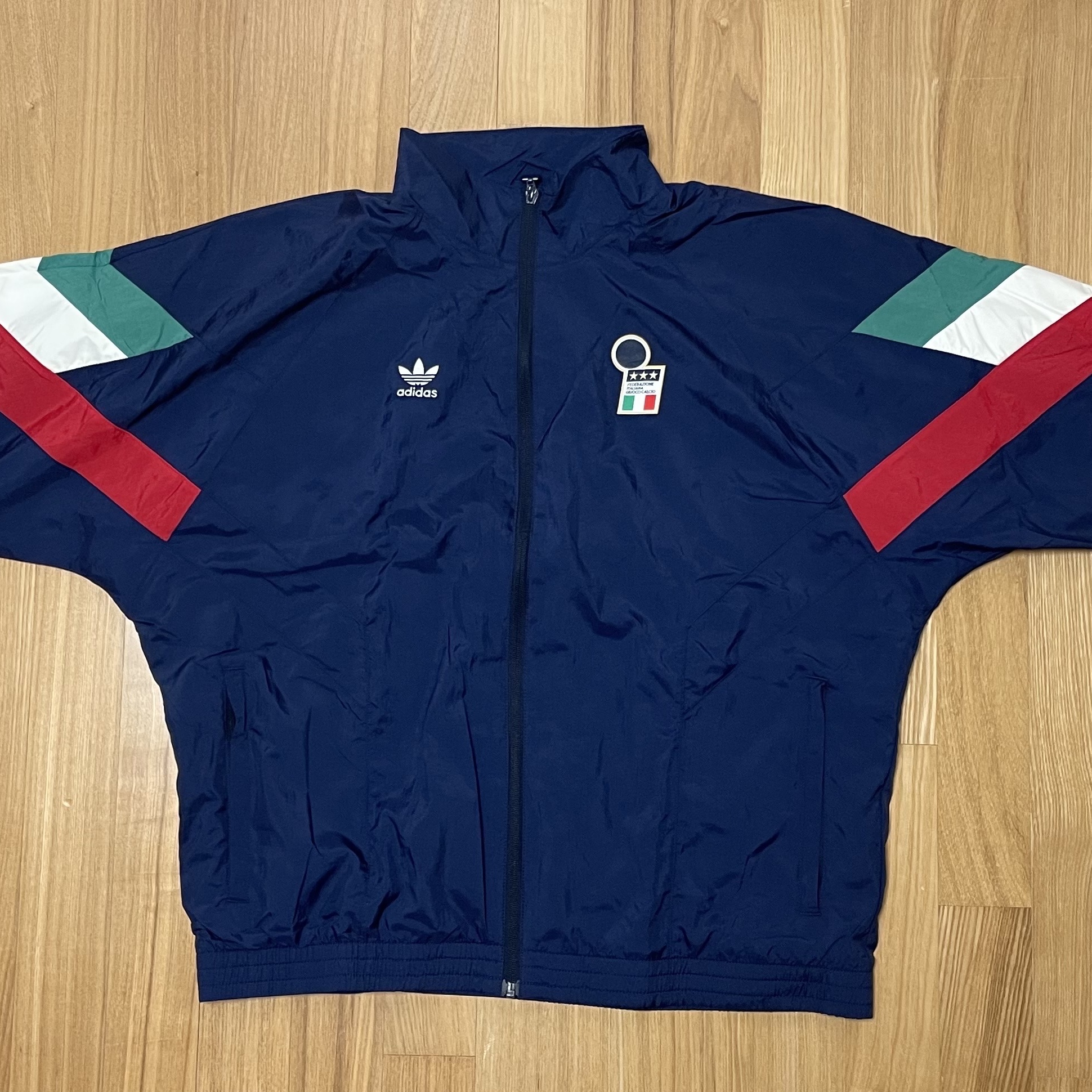 Adidas Italy Originals Track Top Night Indigo - KR Sizing 착용 스타일 - 1
