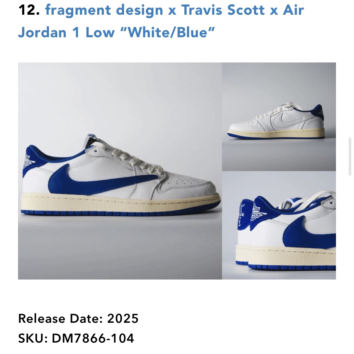 Jordan x Travis Scott Jumpman Jack TR Sail and Dark Mocha, (W) Jordan 1 x Travis Scott Retro Low OG SP Canary 착용 스타일 - 6