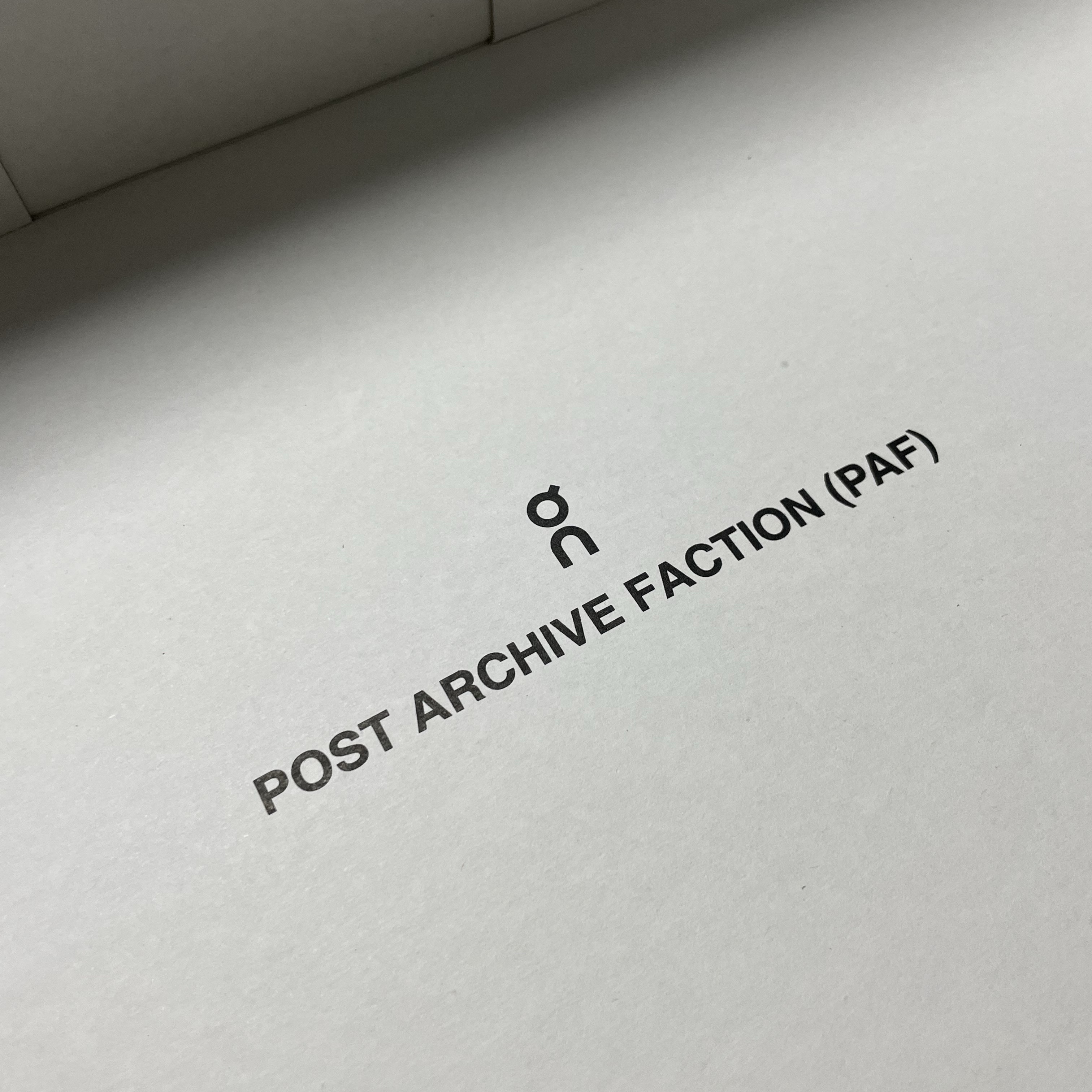 (W) On Running x Post Archive Faction (Paf) Cloudmonster 2 Black Magnet, On Running x Post Archive Faction (Paf) Cloudmonster 2 Black Magnet 착용 스타일 - 5