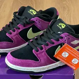 Nike SB Dunk Low Pro Red Plum 착용 스타일